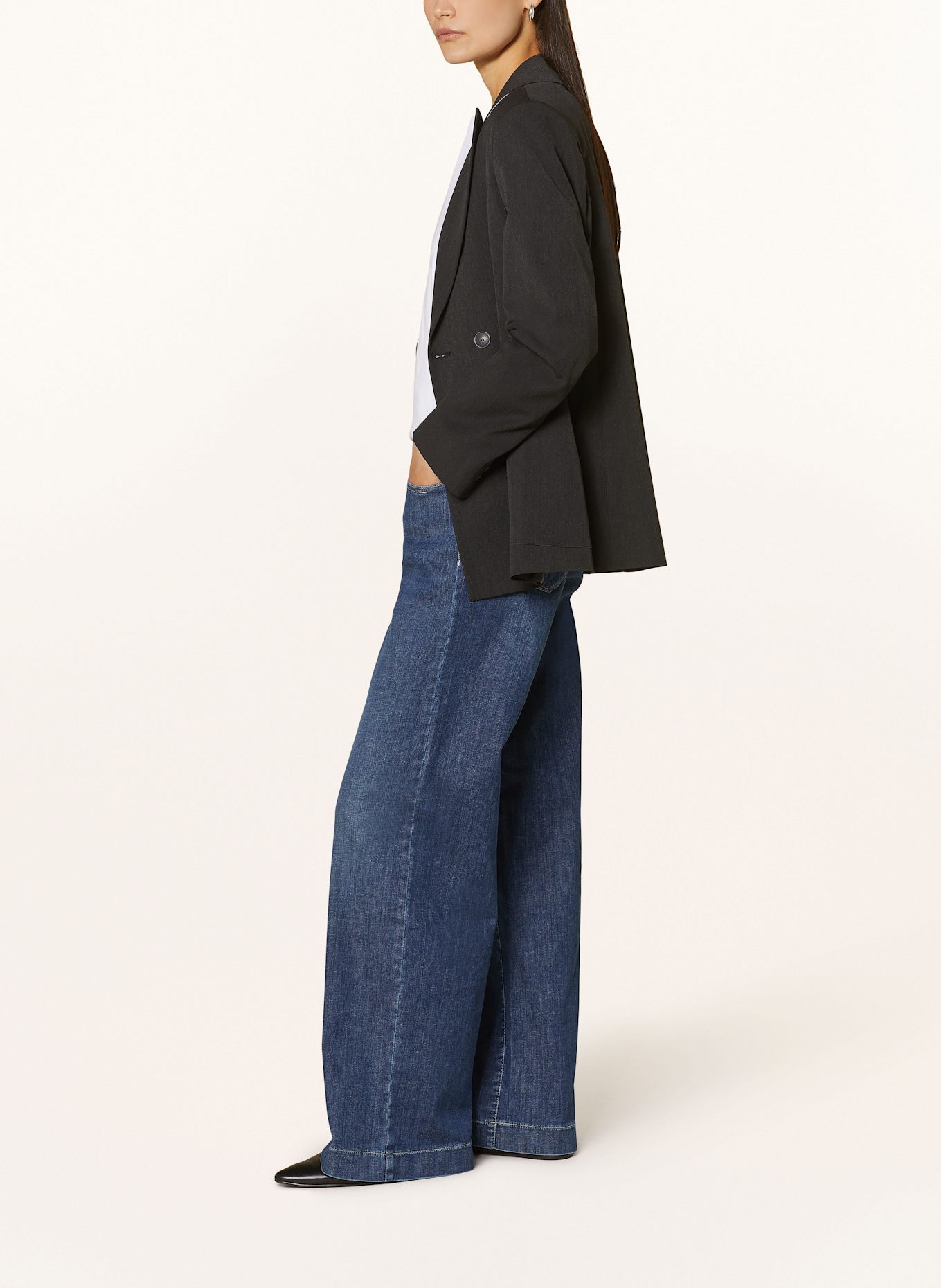 MAC Straight jeans Caprea PALAZZO, Color: Balenciaga Slim Cotton jeans Caprea (Image 4)