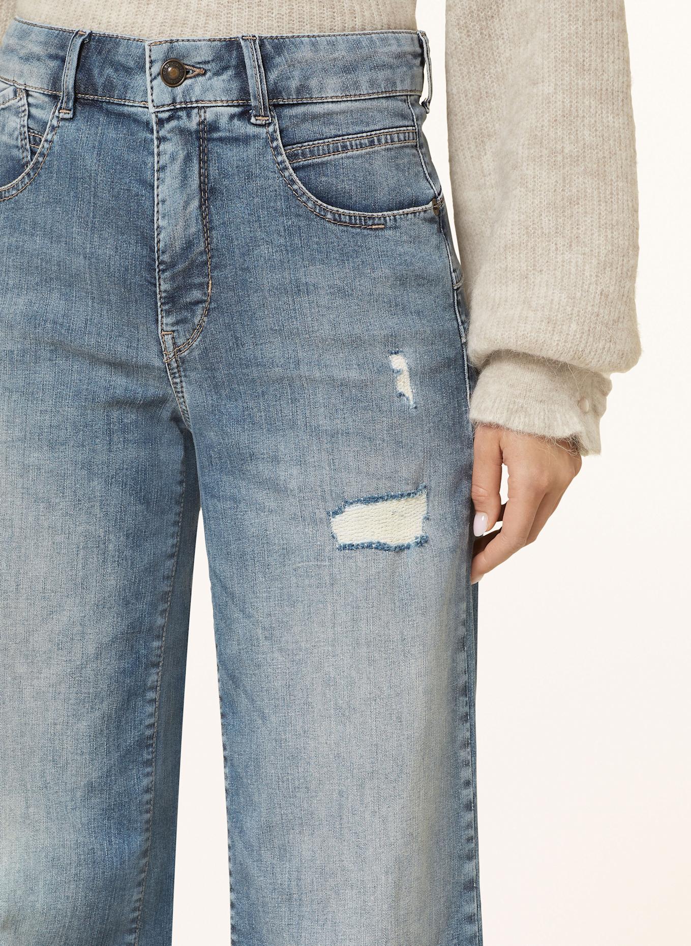 MAC Straight jeans PALAZZO: D459 river blue destroyed