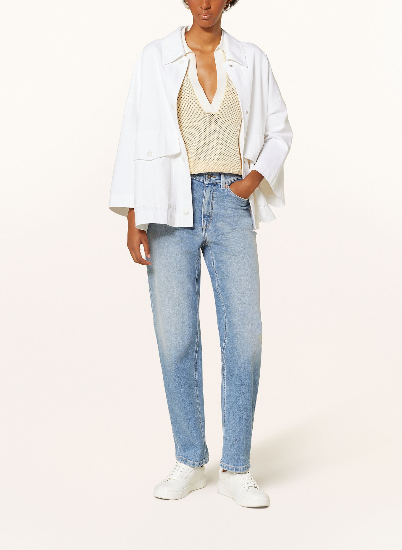 DRYKORN Straight Jeans DOWL: 3600 blau