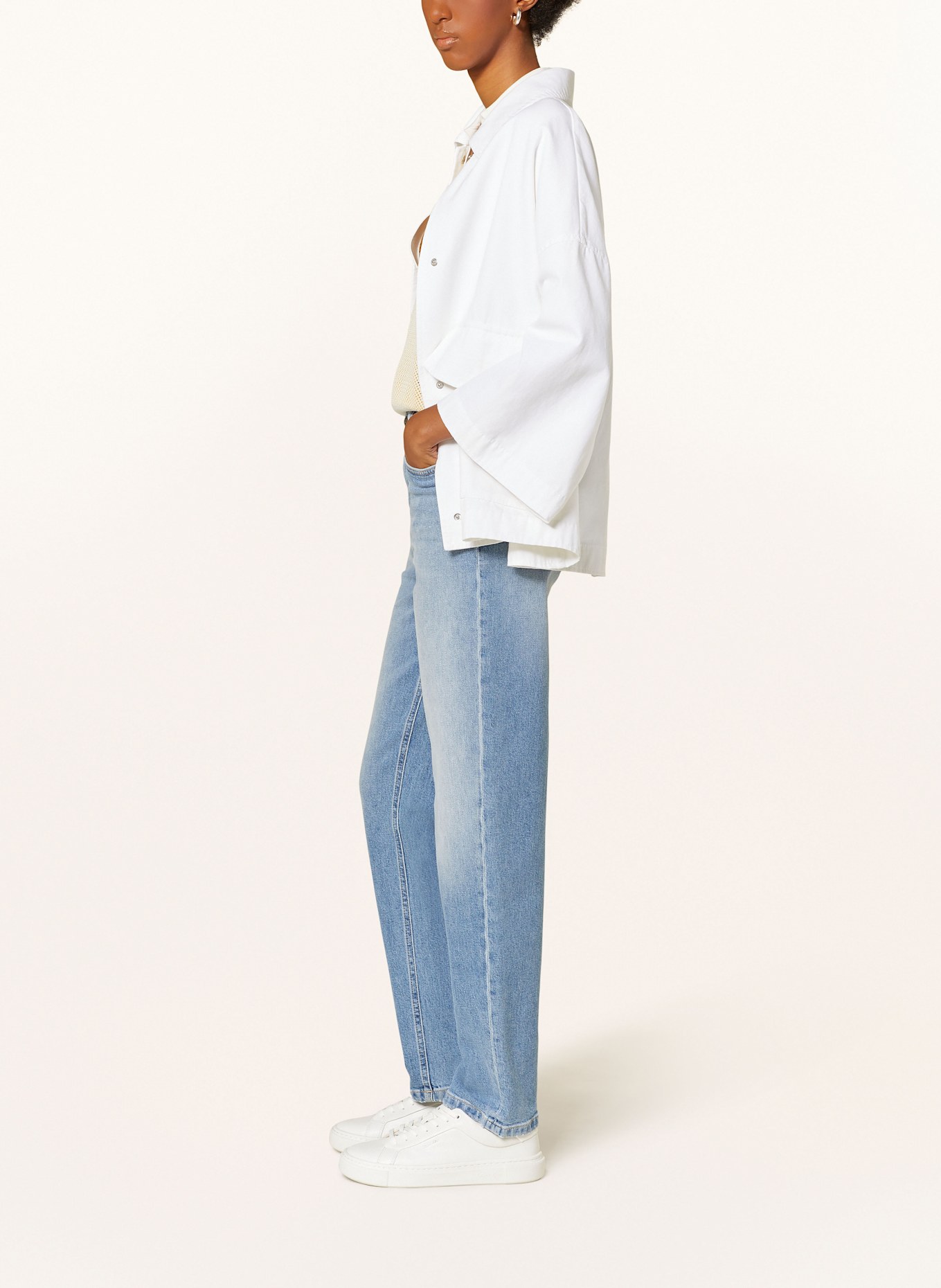 DRYKORN Straight Jeans DOWL: 3600 blau