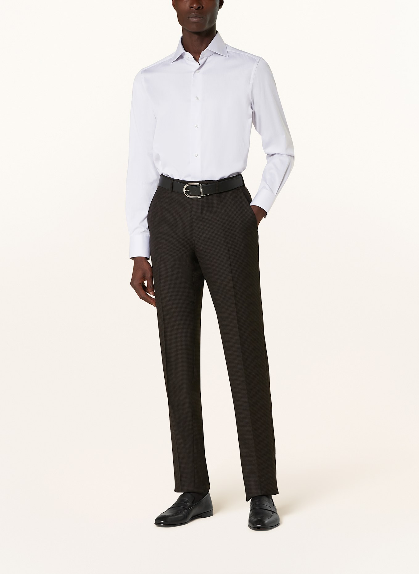 ZEGNA Koszula regular fit: JASNOCZARY