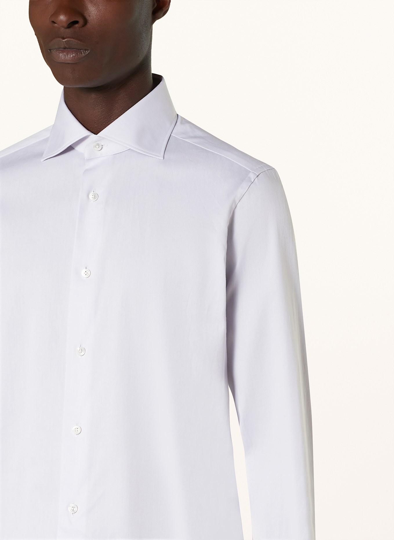 ZEGNA Koszula regular fit: JASNOCZARY