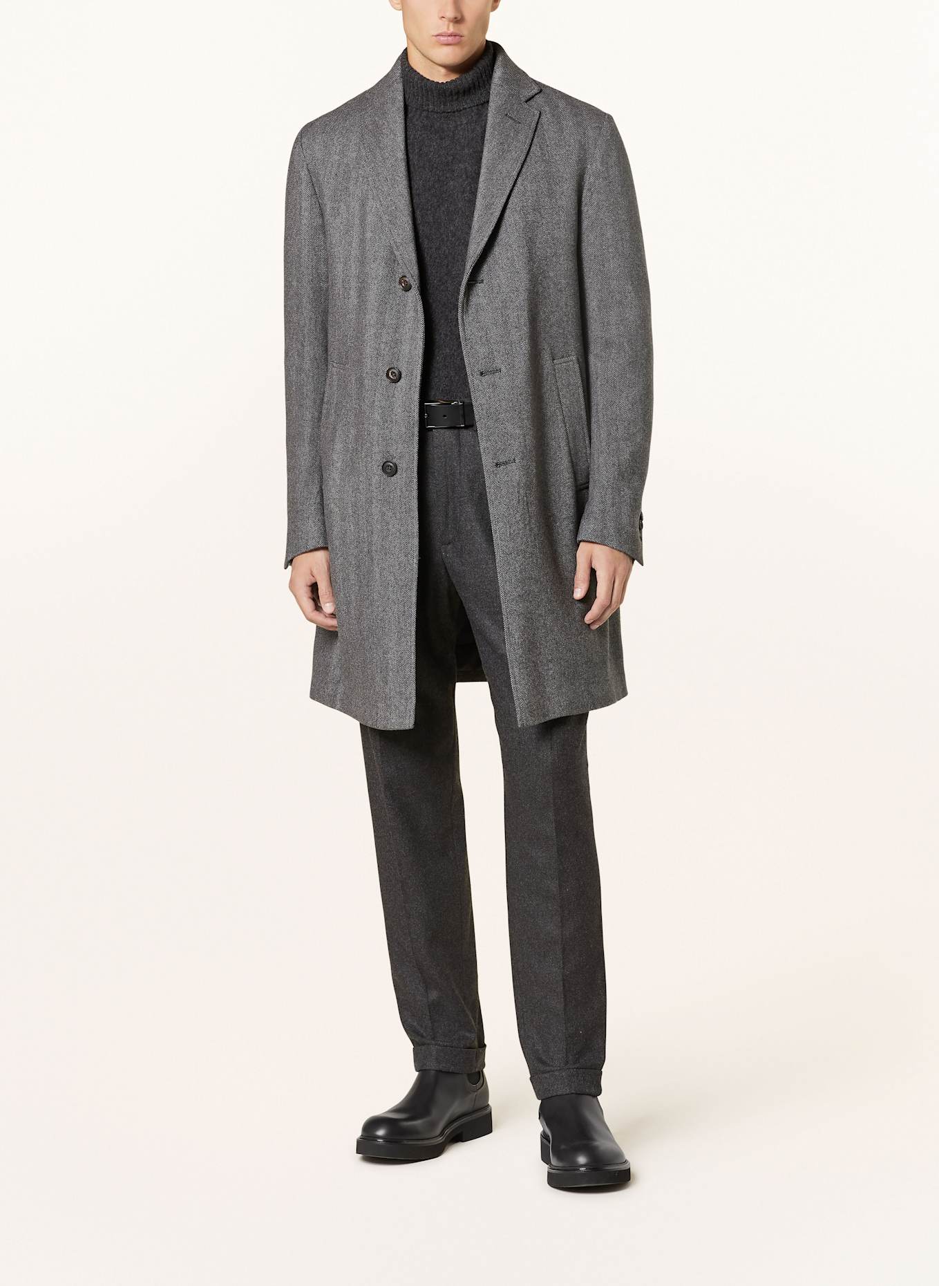 CORNELIANI Wool coat