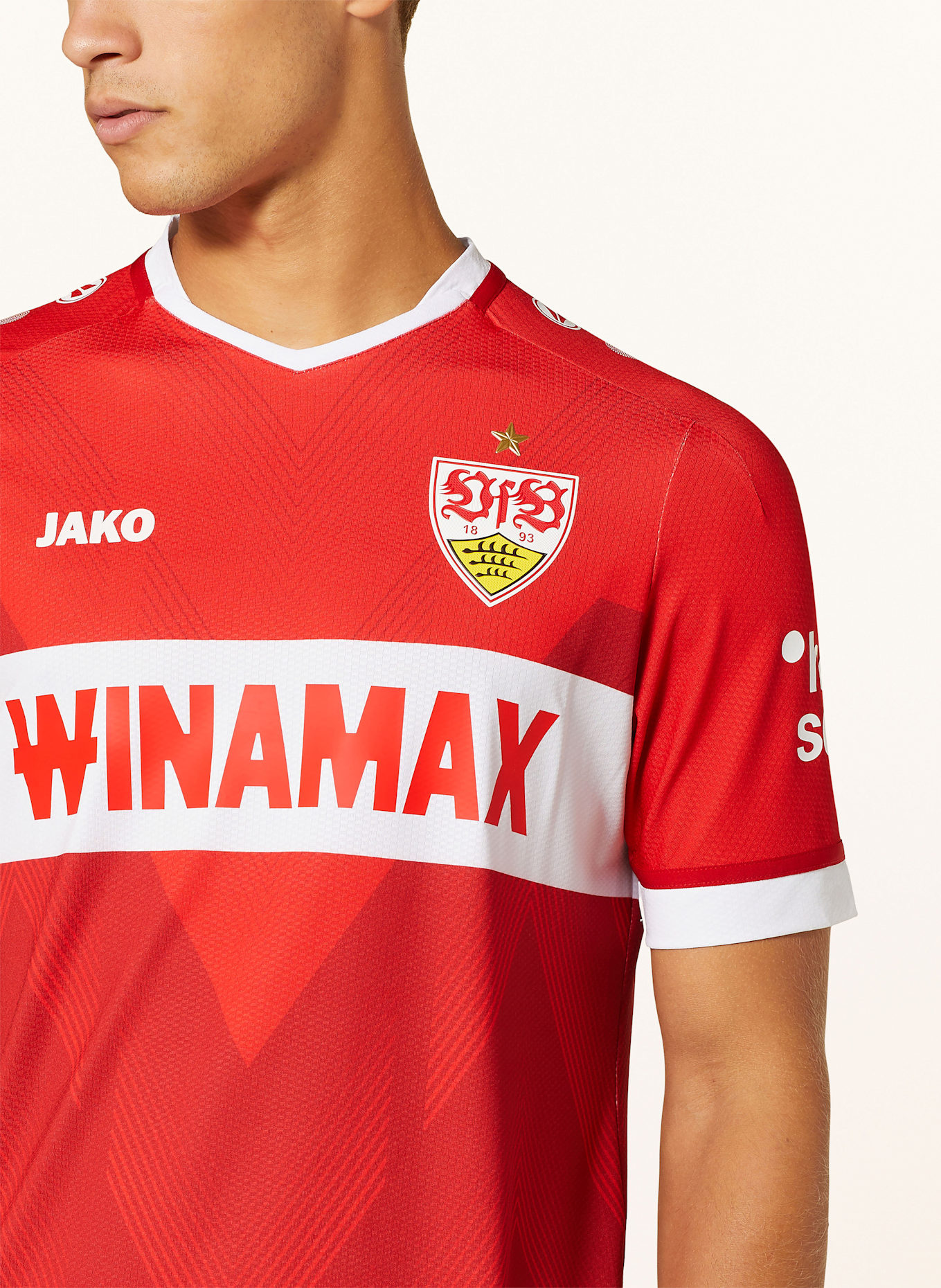 VfB Stuttgart Auswärtstrikot VFB STUTTGART 24/25: ROT