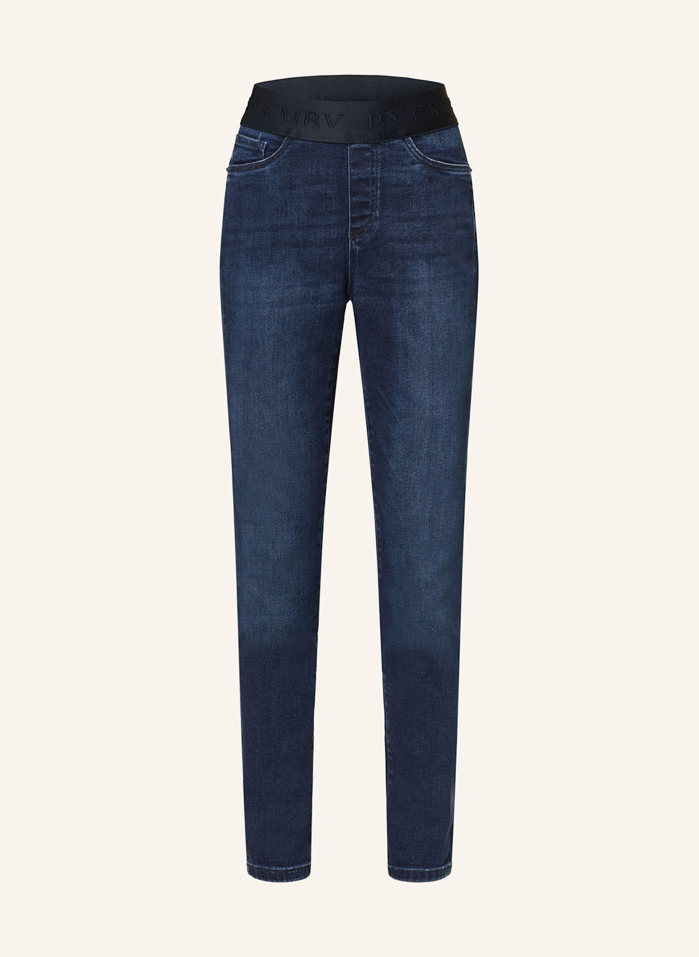 Soft denim look leggings top