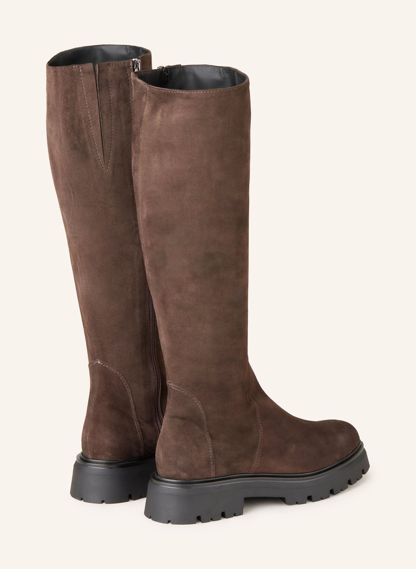 darling harbour Plateau-Stiefel: DUNKELBRAUN