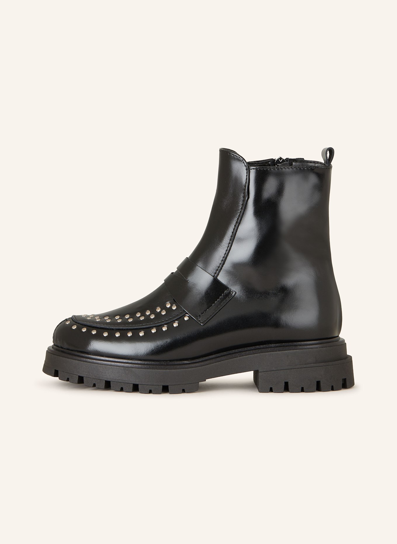 darling harbour Biker Boots: SCHWARZ