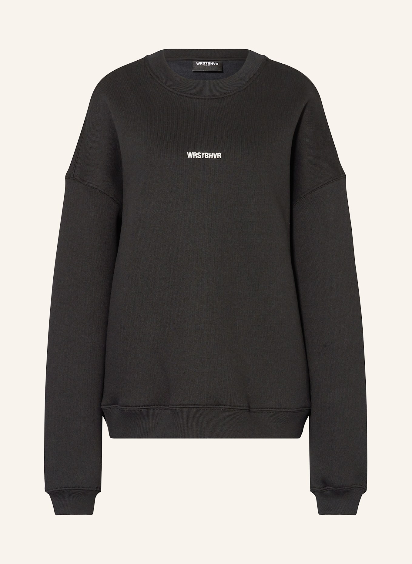 WRSTBHVR Sweatshirt NUBI, Color: BLACK (Image 1)