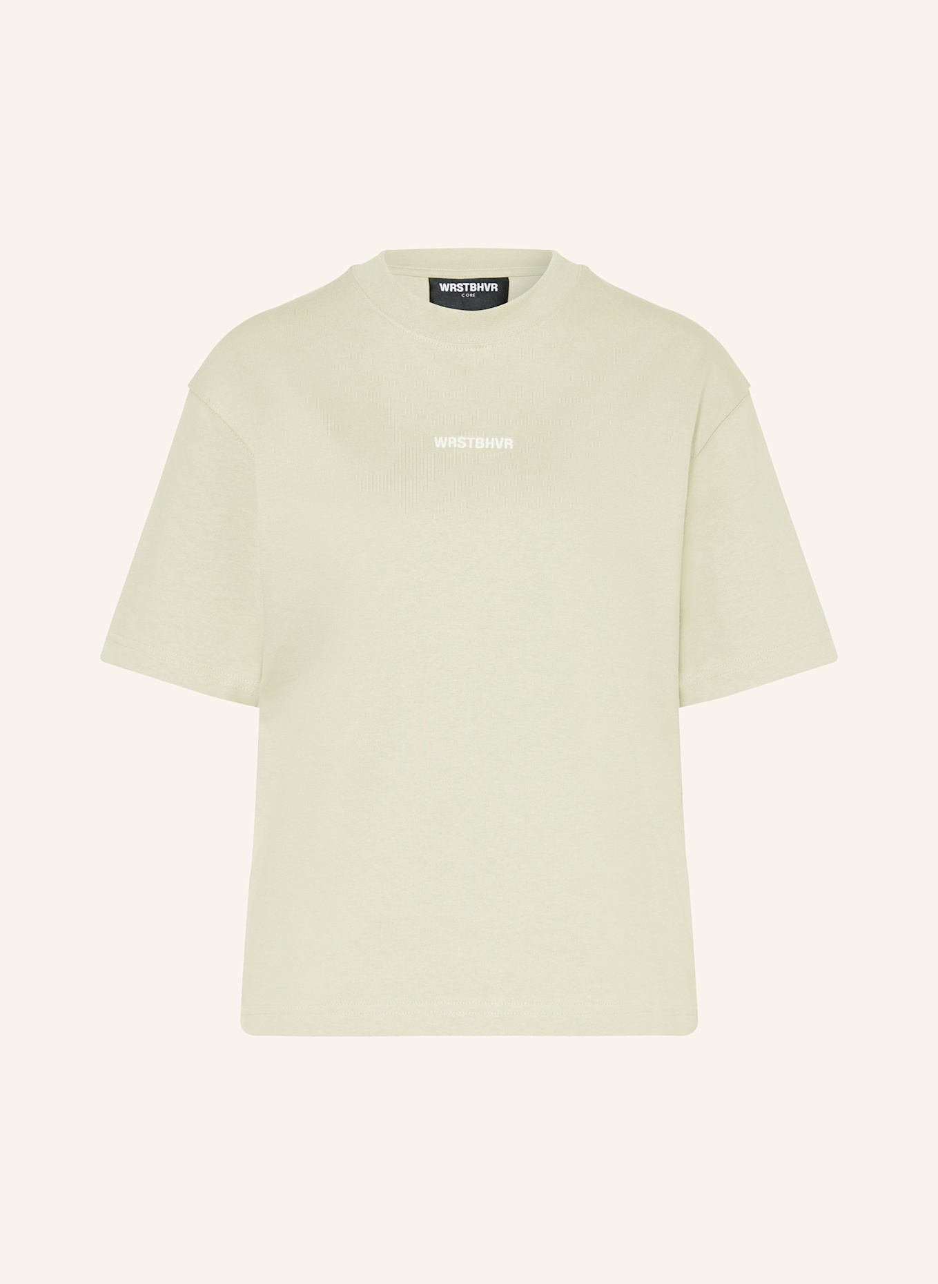 WRSTBHVR T-Shirt NILA: HELLBRAUN