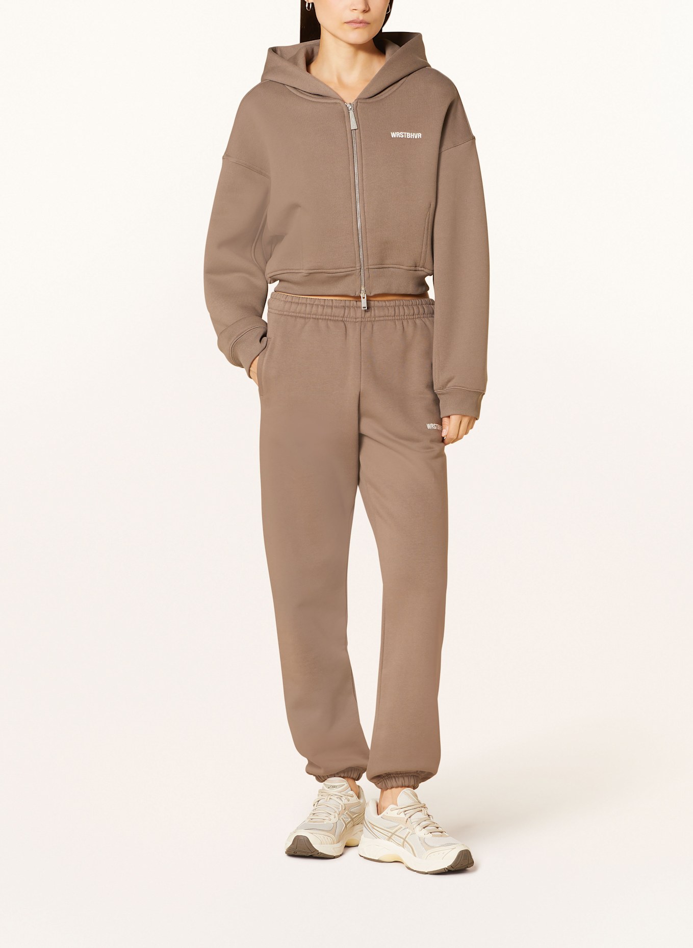 WRSTBHVR Brown Viscose And Silk T-shirt Rick Owens Woman, Color: BROWN (Image 2)