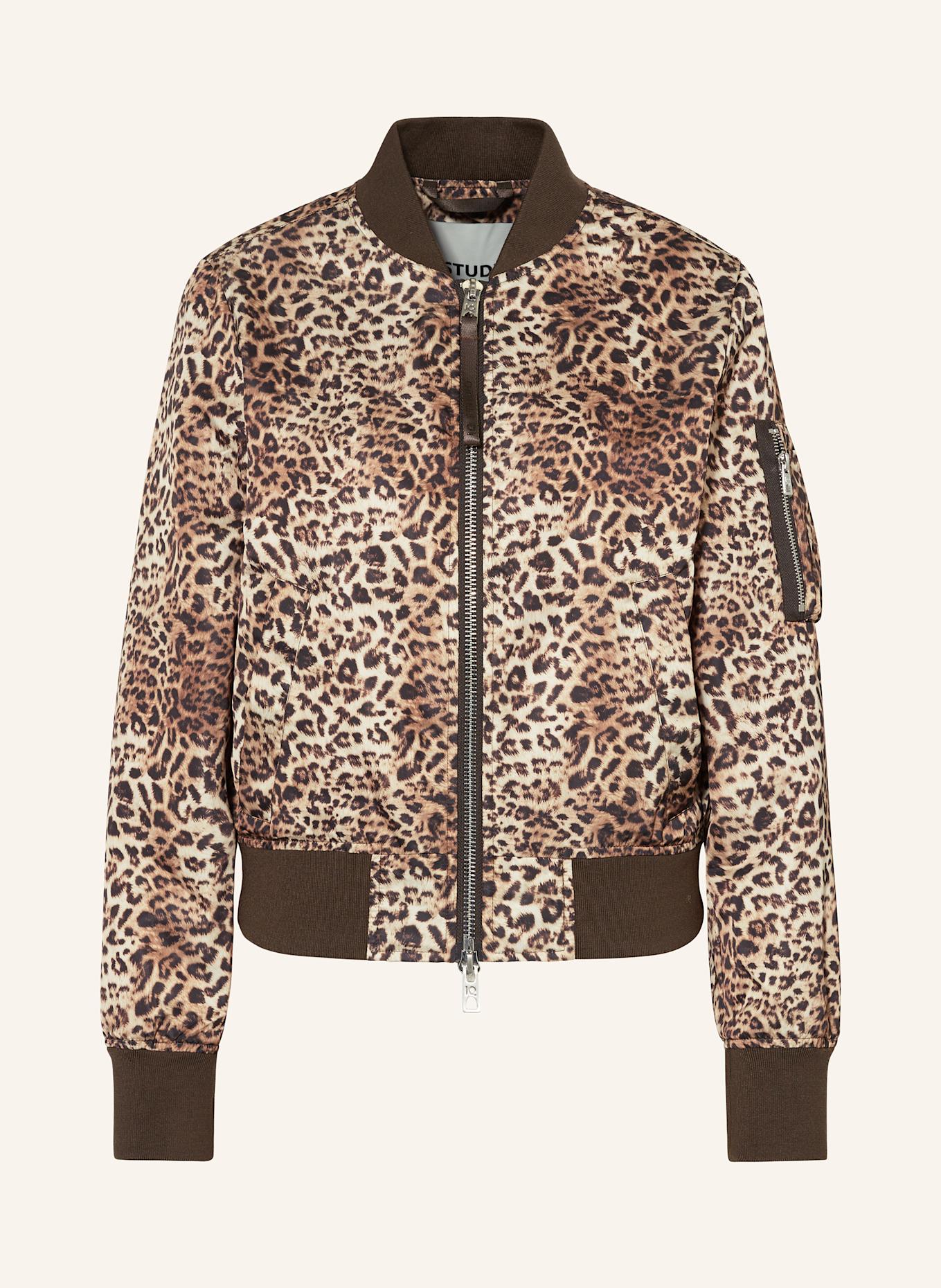 Studio leopard print jacket store