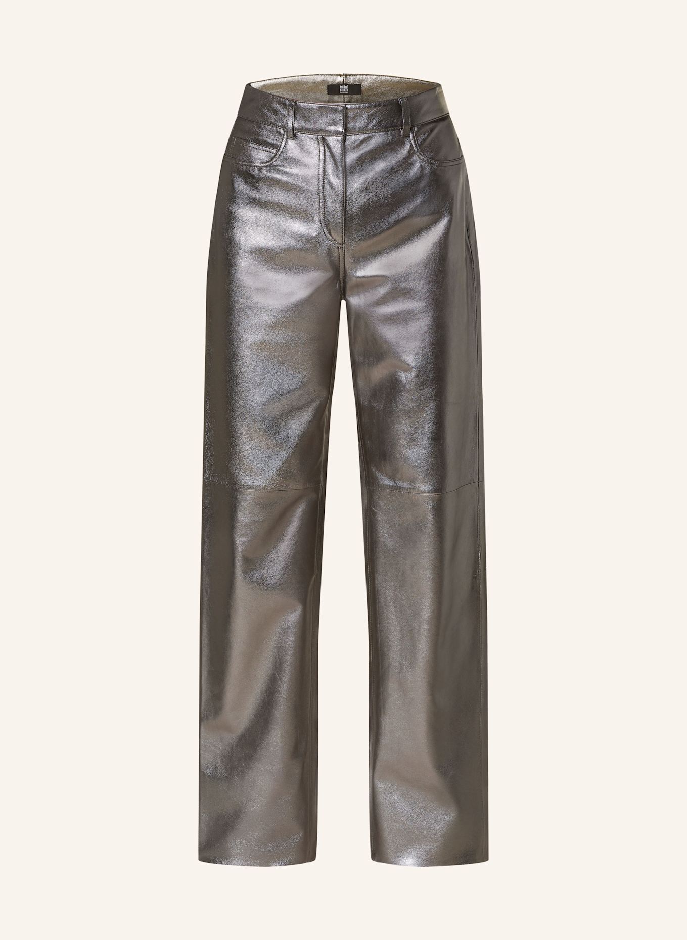 RIANI Lederhose: SILBER