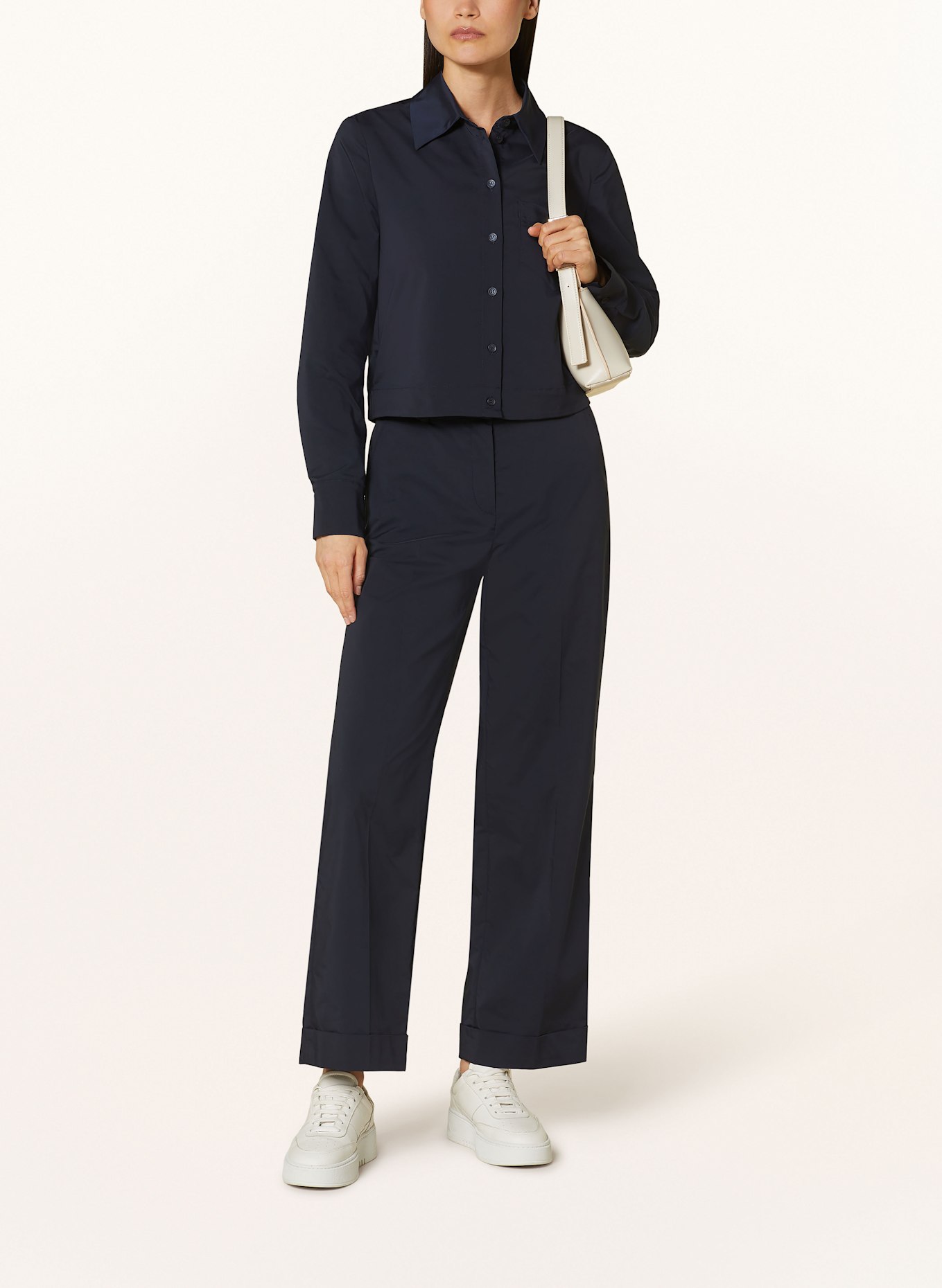 RIANI Trousers: DARK BLUE