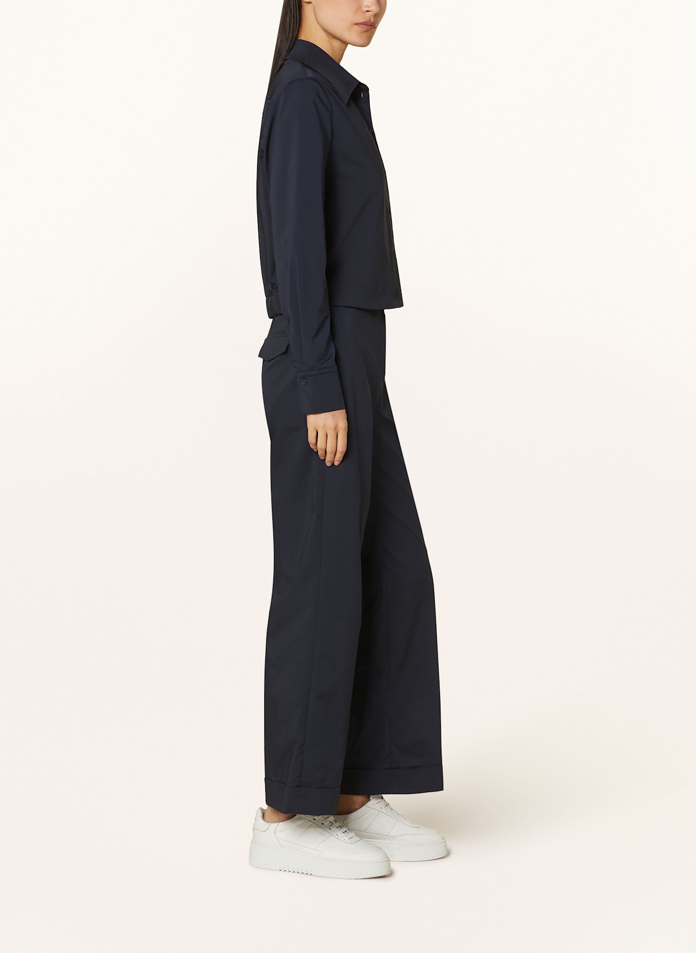 RIANI Trousers: DARK BLUE
