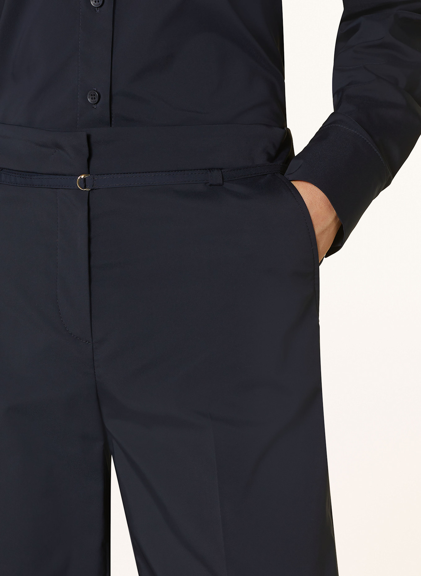 RIANI Trousers: DARK BLUE