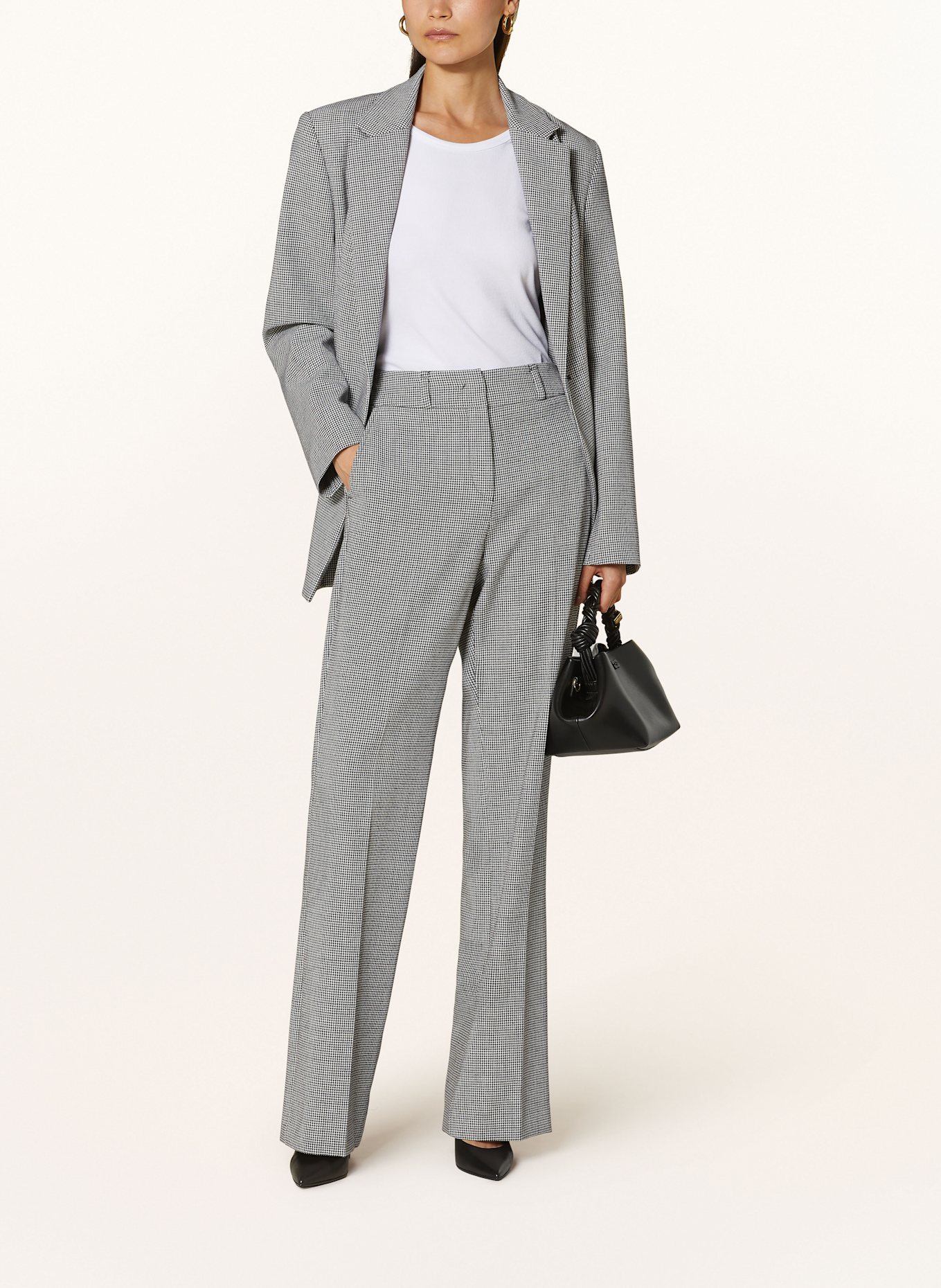 RIANI Marlenehose: SCHWARZ / WEISS