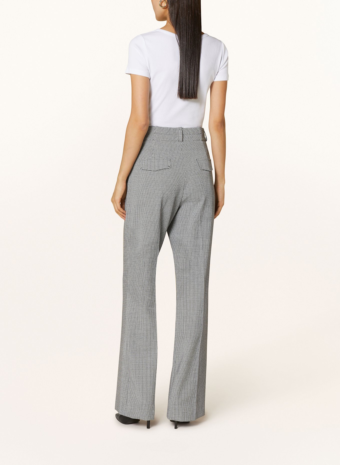 RIANI Marlenehose: SCHWARZ / WEISS