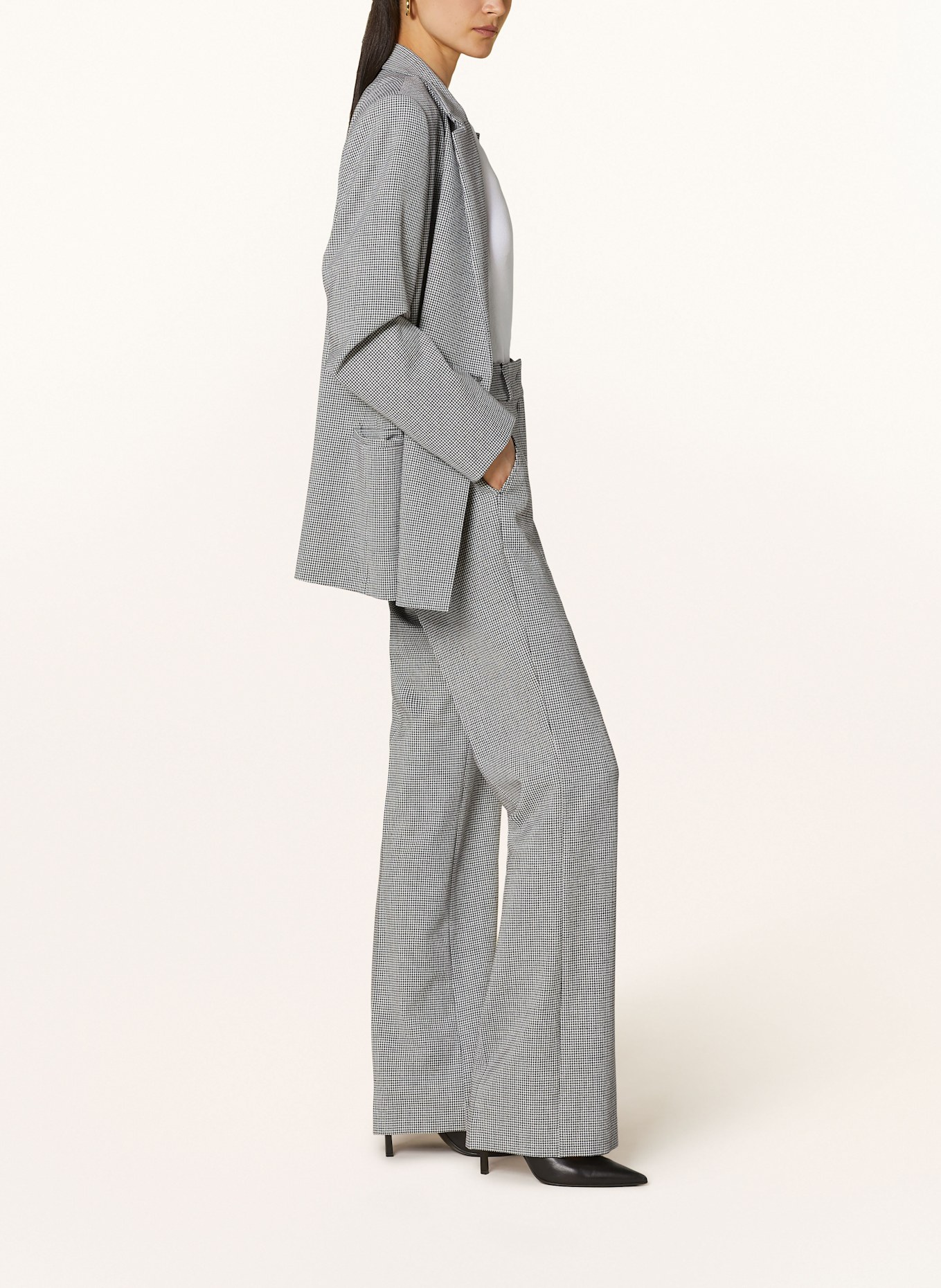 RIANI Marlenehose: SCHWARZ / WEISS