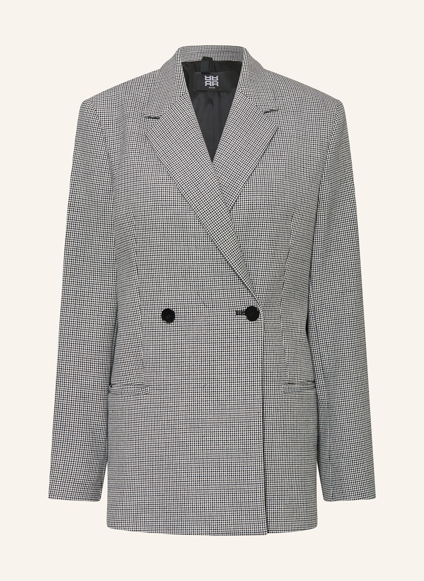 RIANI Longblazer: SCHWARZ / WEISS