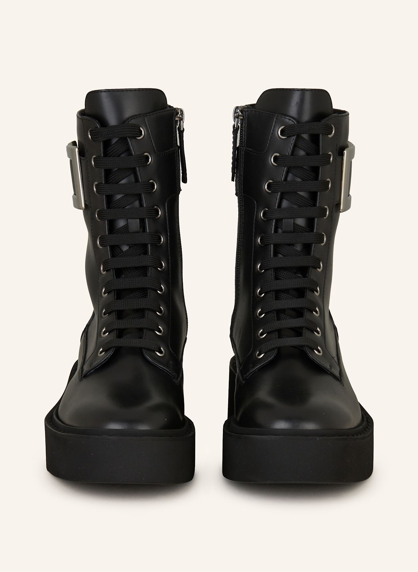 Roger Vivier Schnürboots VIV: SCHWARZ