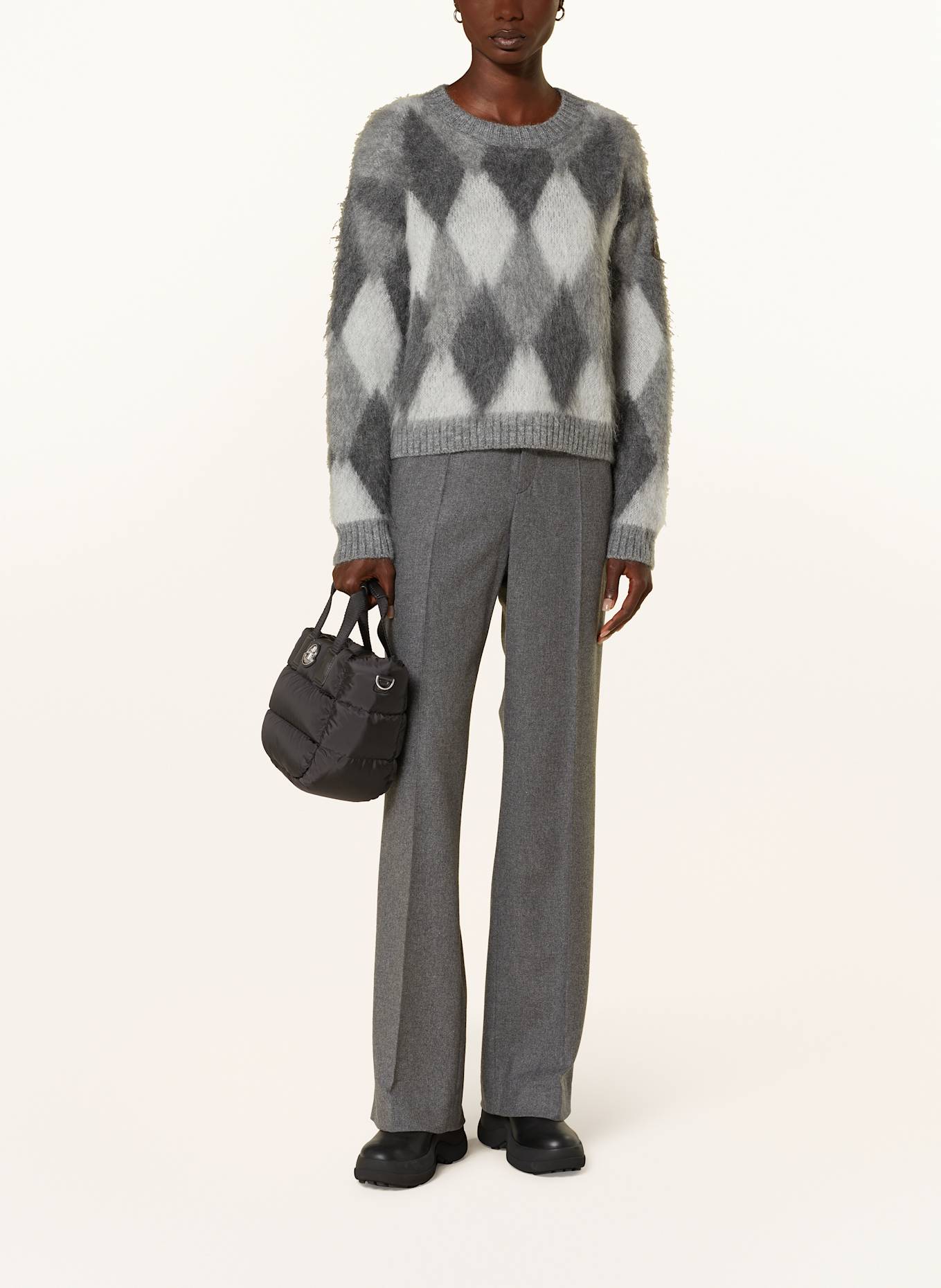 MONCLER Torba shopper CARADOC MINI: CZARNY