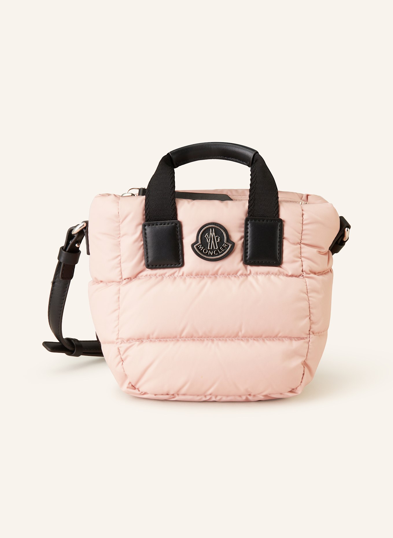 MONCLER Crossbody bag MICRO CARADOC in light pink