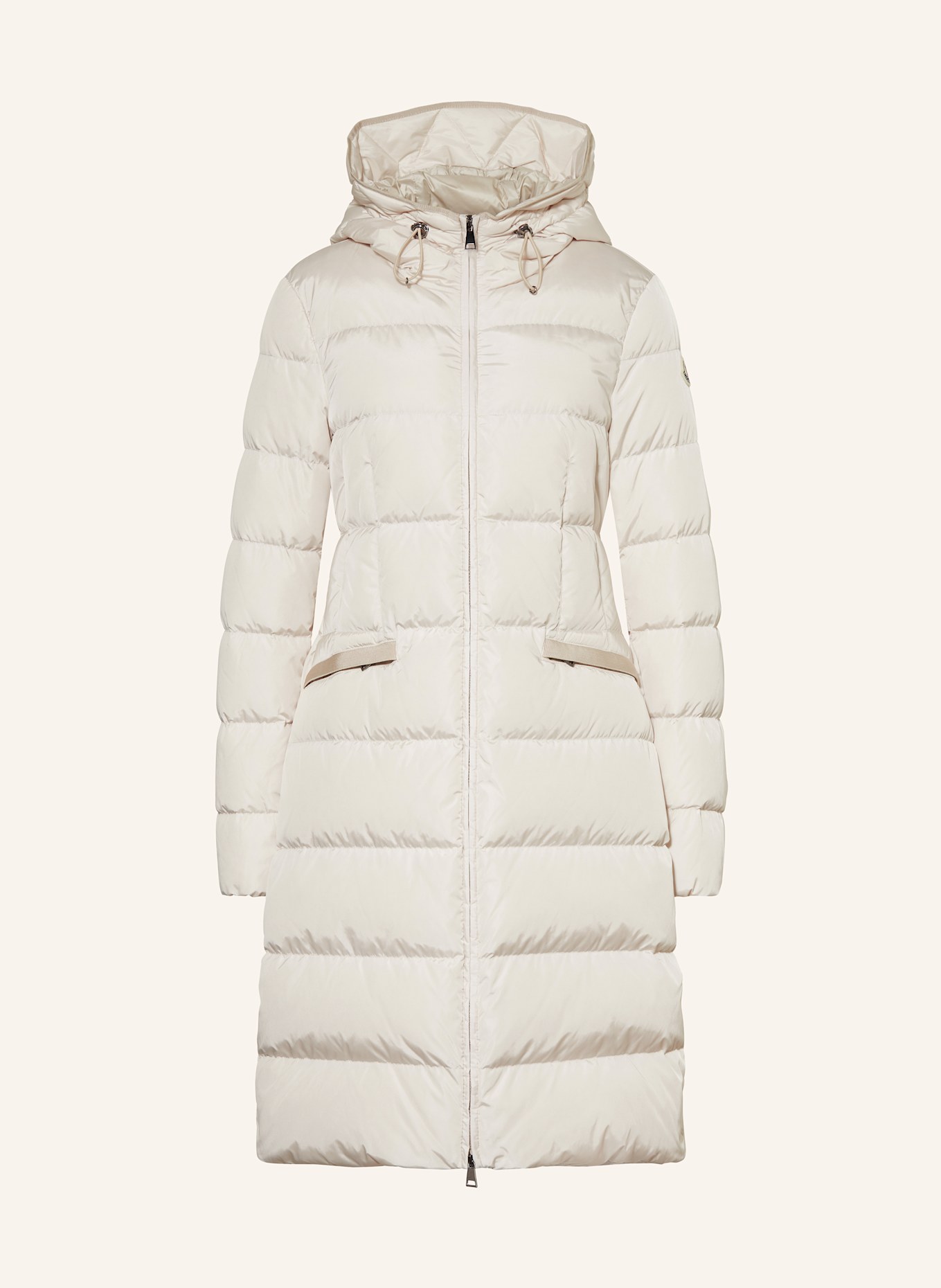 Moncler cream coat clearance