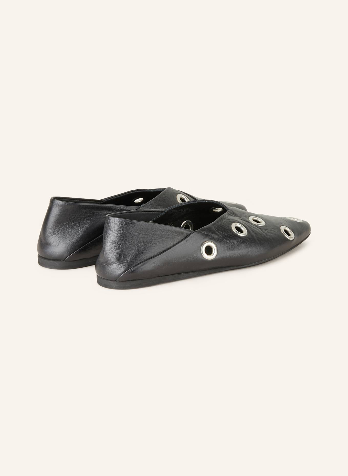 CLOSED Ballerinas: SCHWARZ