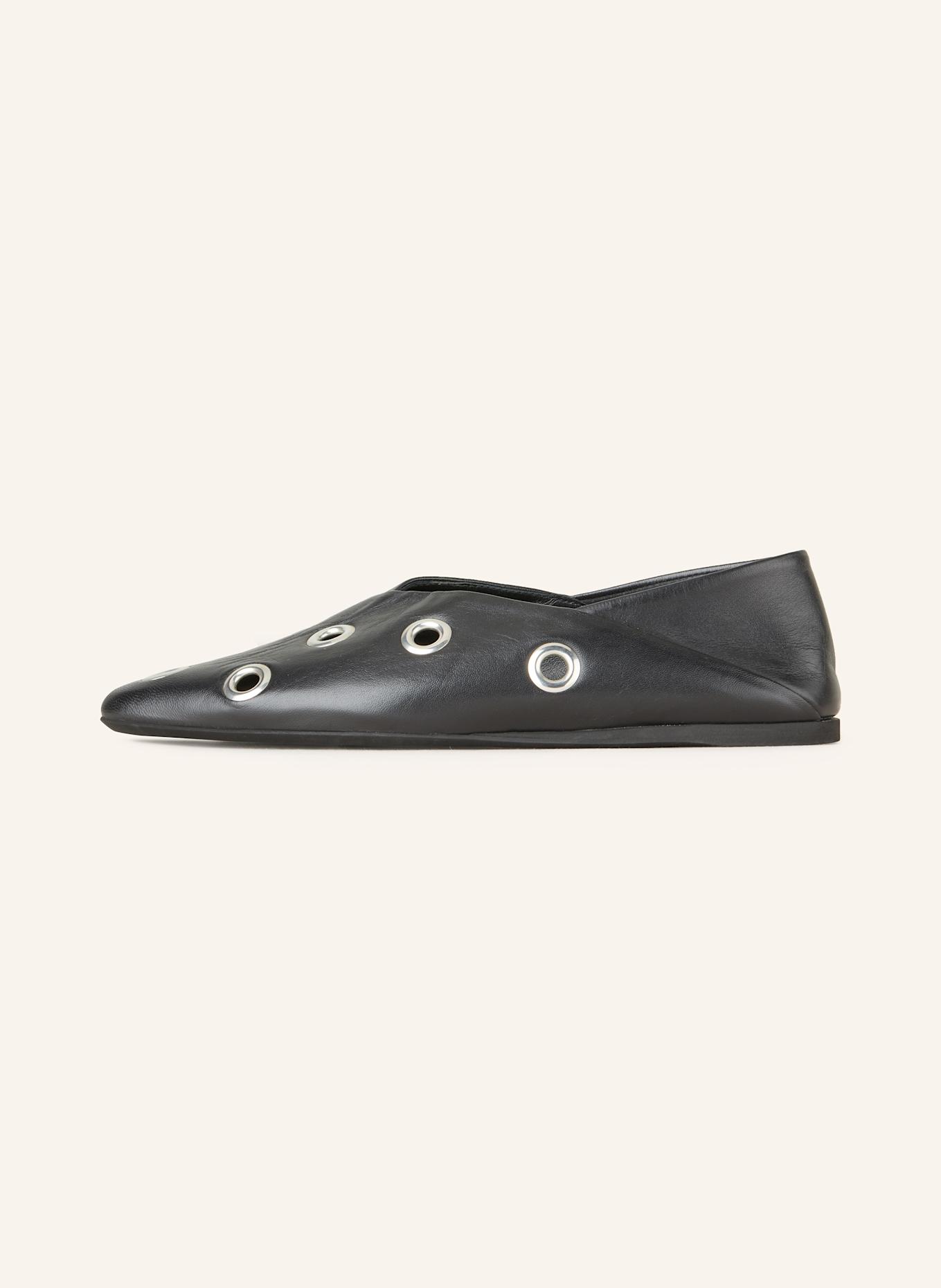 CLOSED Ballerinas: SCHWARZ