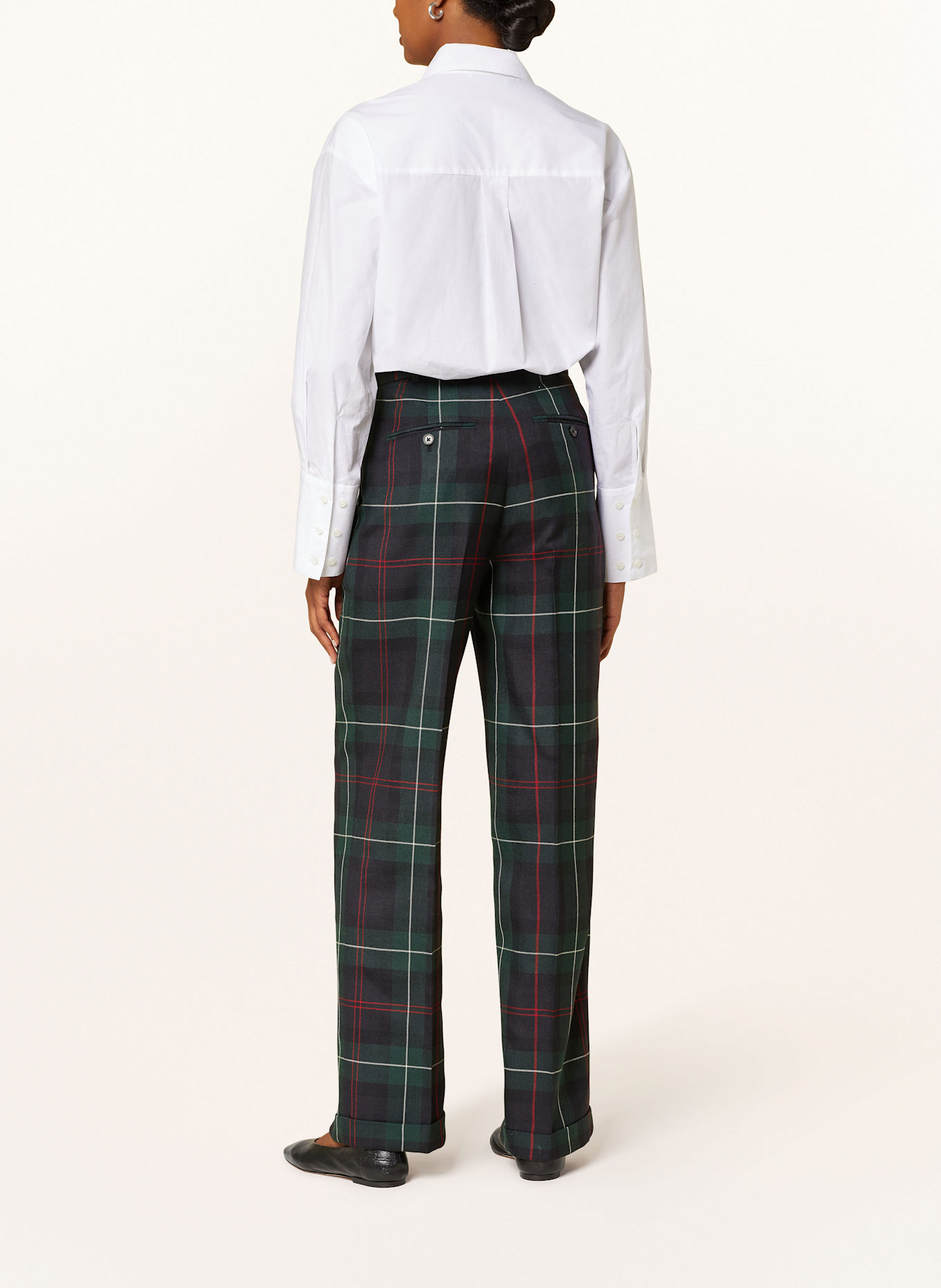 Black and red polo pants discount
