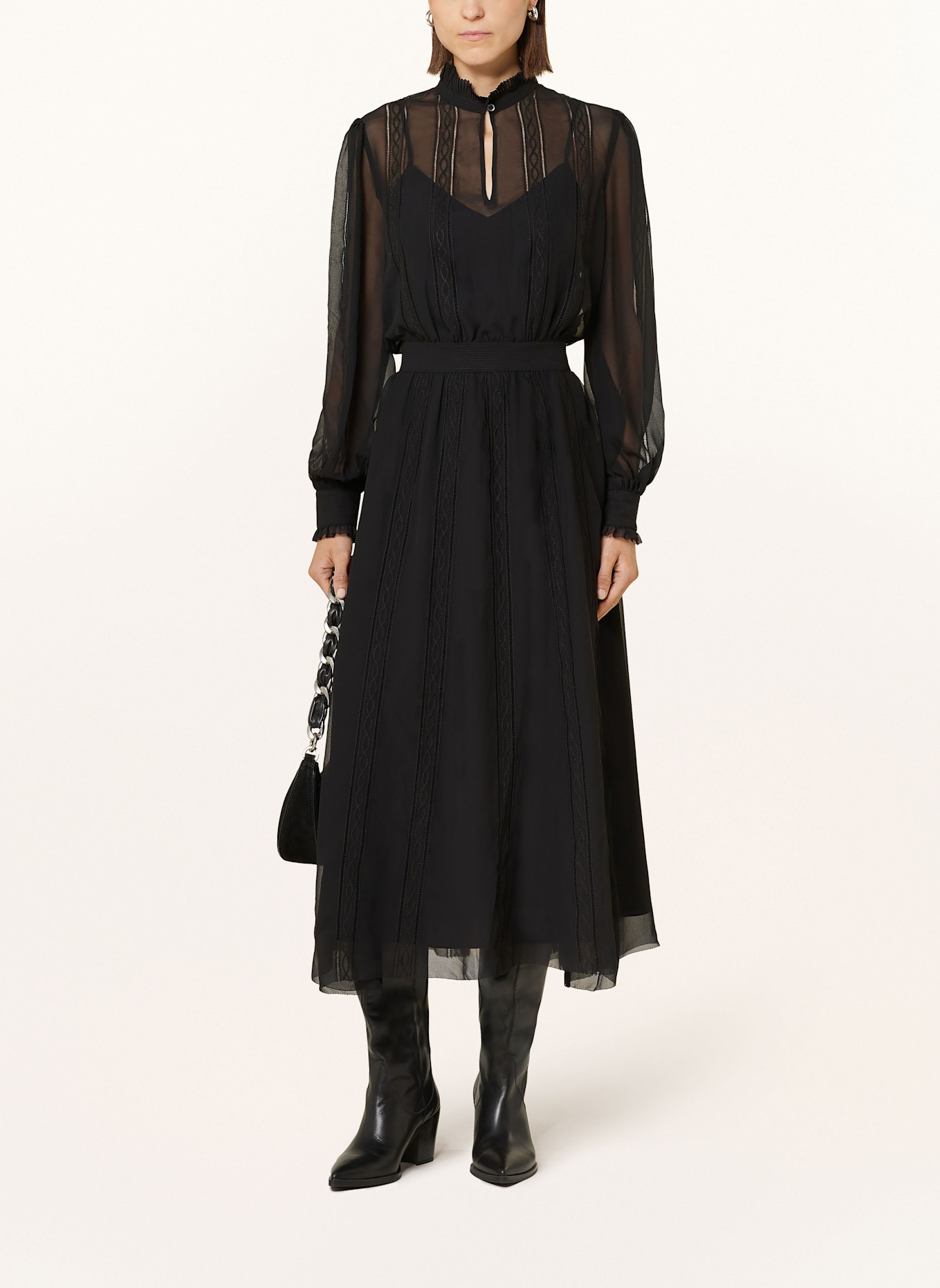 POLO RALPH LAUREN Dress: BLACK