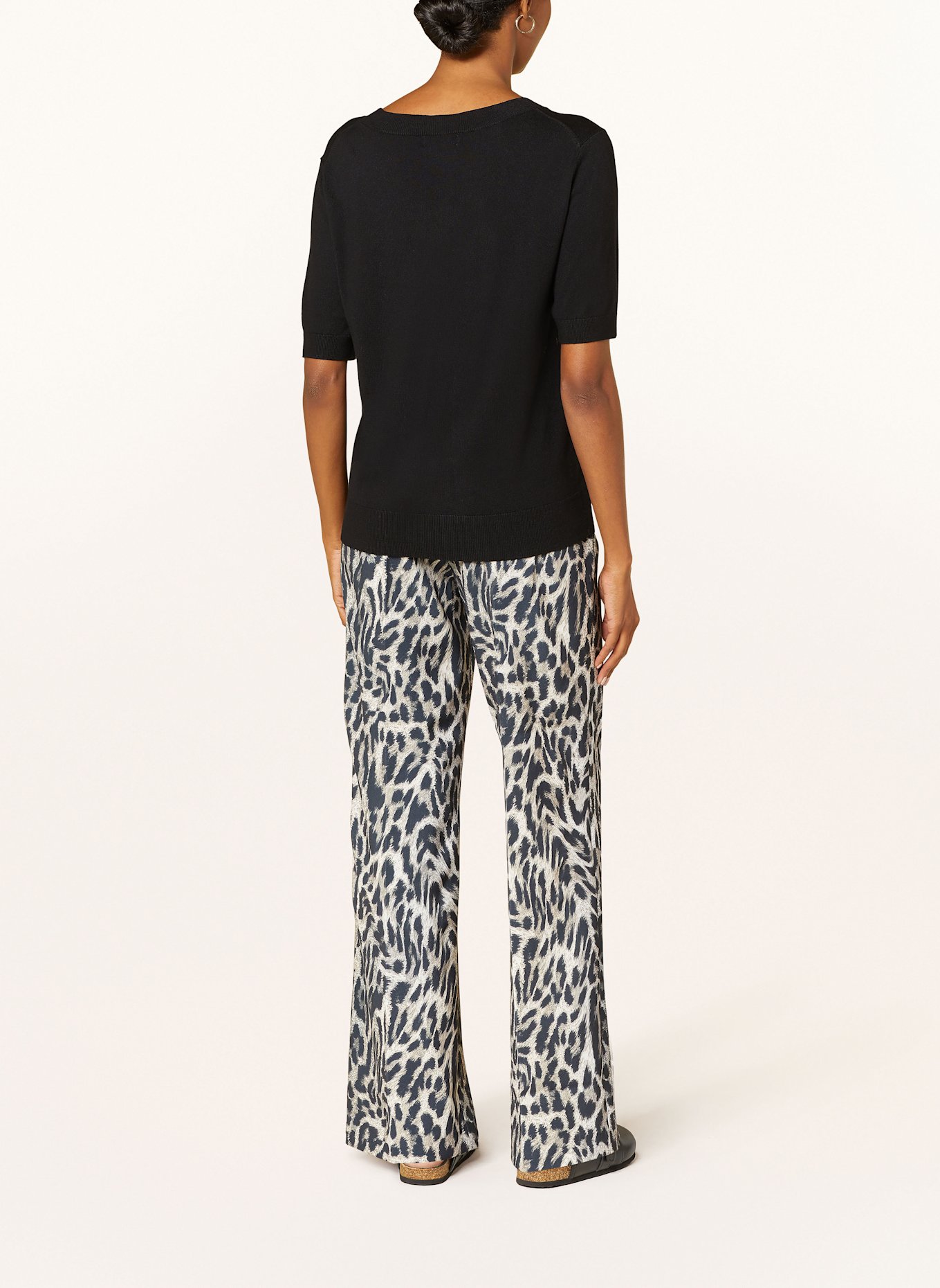 darling harbour Knit shirt: SCHWARZ