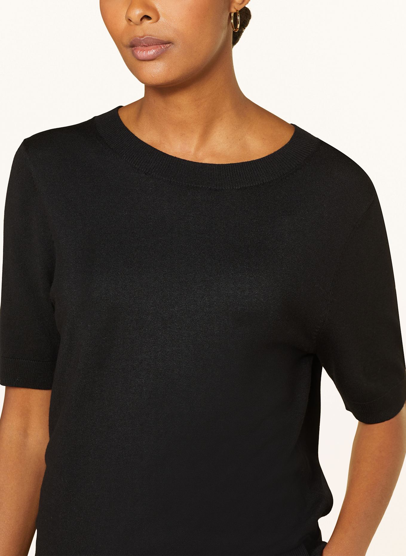 darling harbour Knit shirt: SCHWARZ