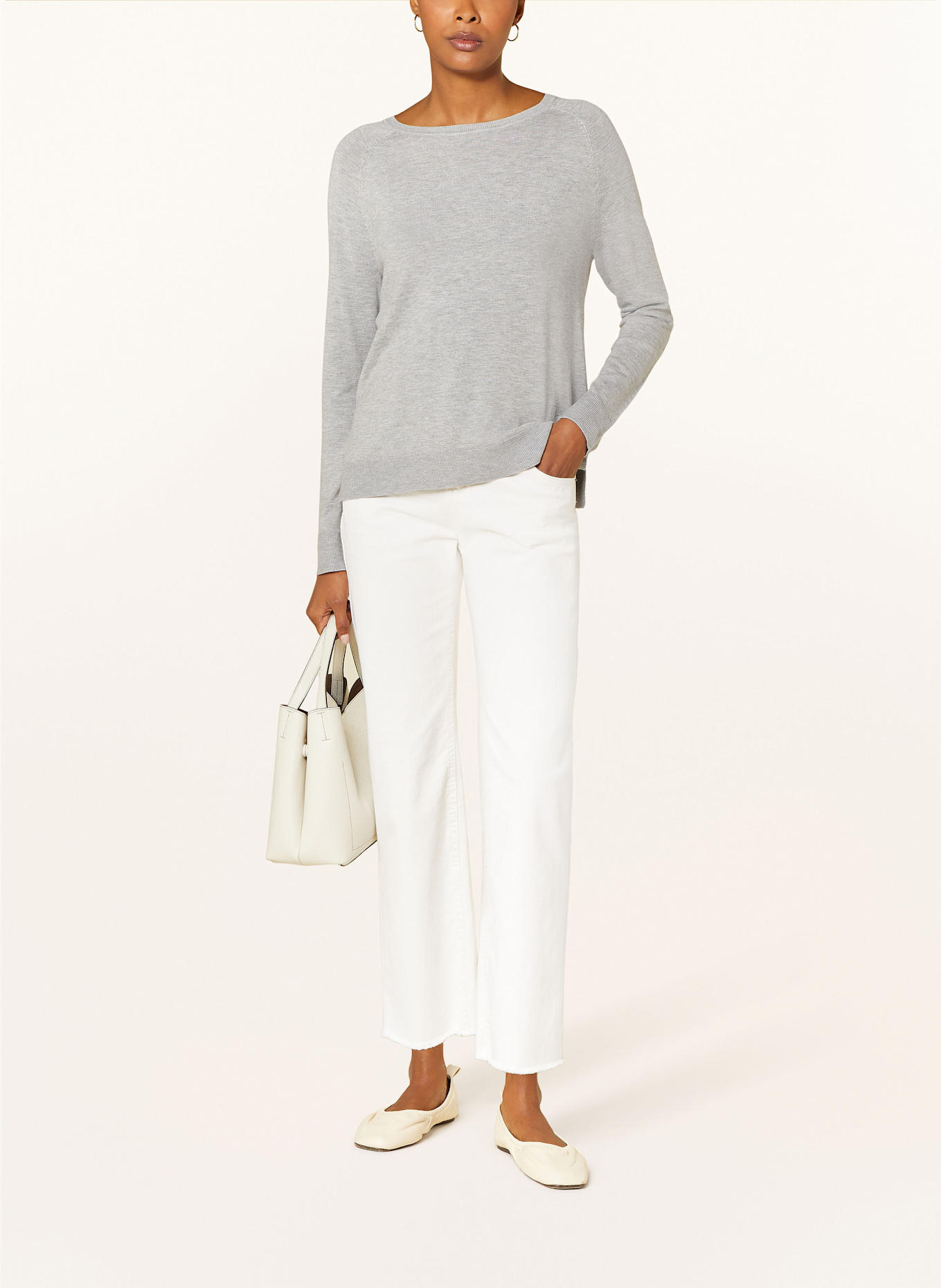 darling harbour Sweater: GRAU MELANGE