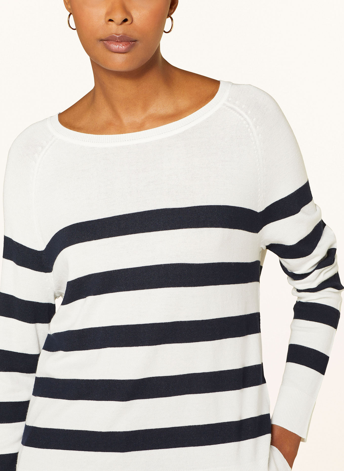 darling harbour Sweter: CREME / MARINE