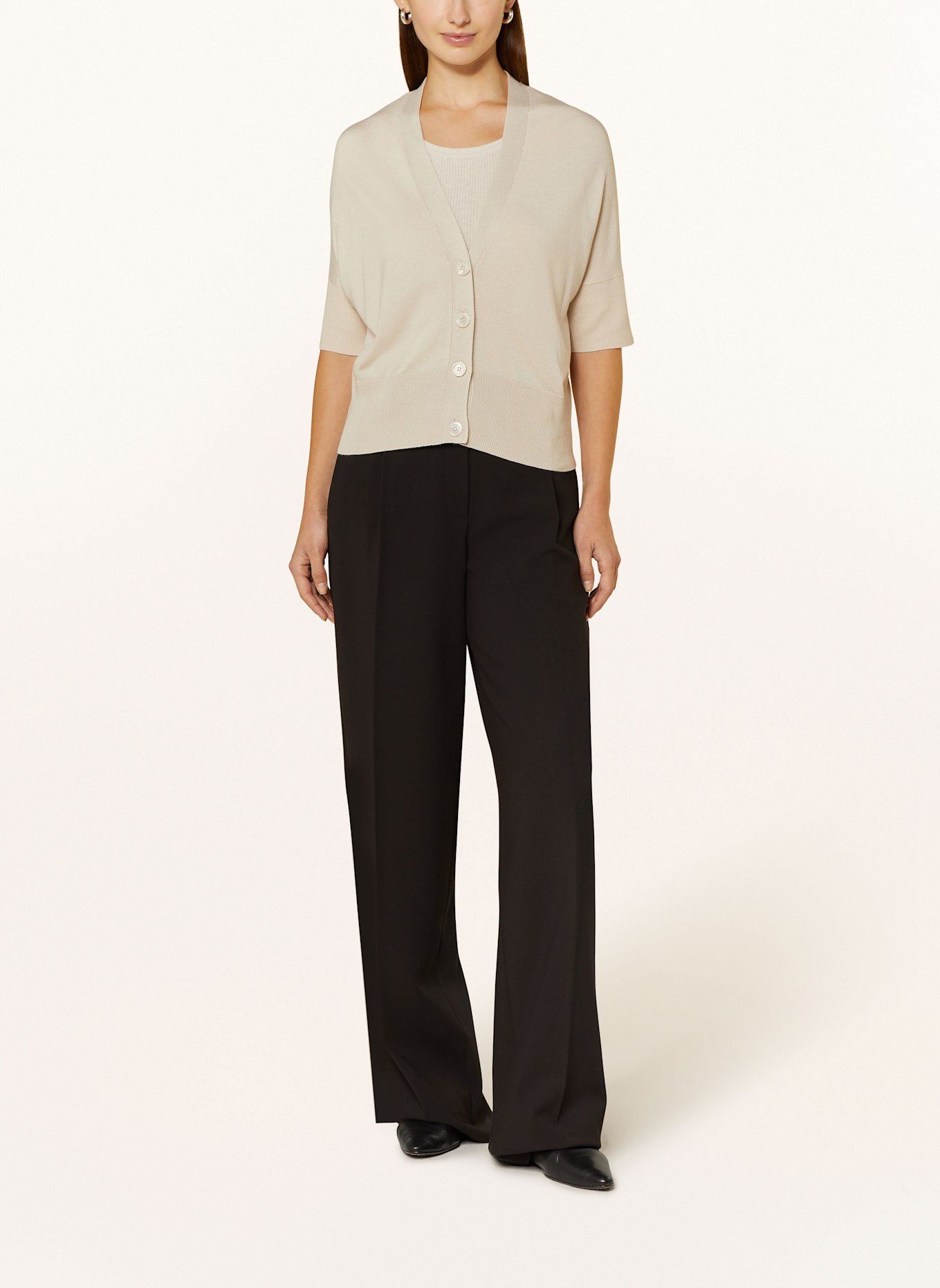 darling harbour Strickjacke: BEIGE