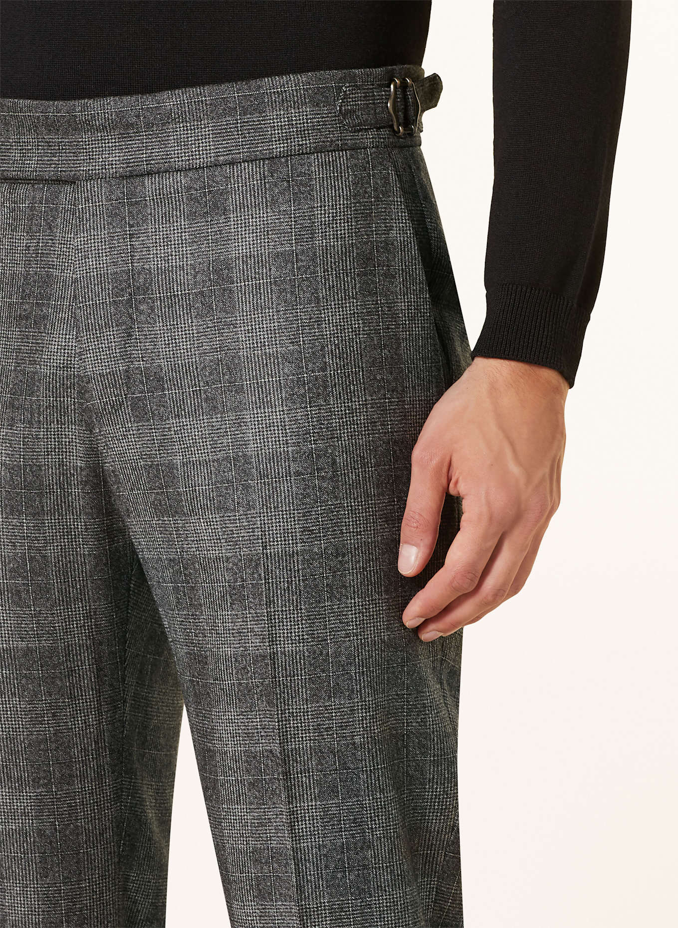 PT TORINO Chinosy slim fit, Kolor: CZIEMNOSZARY/ SZARY (Obrazek 5)