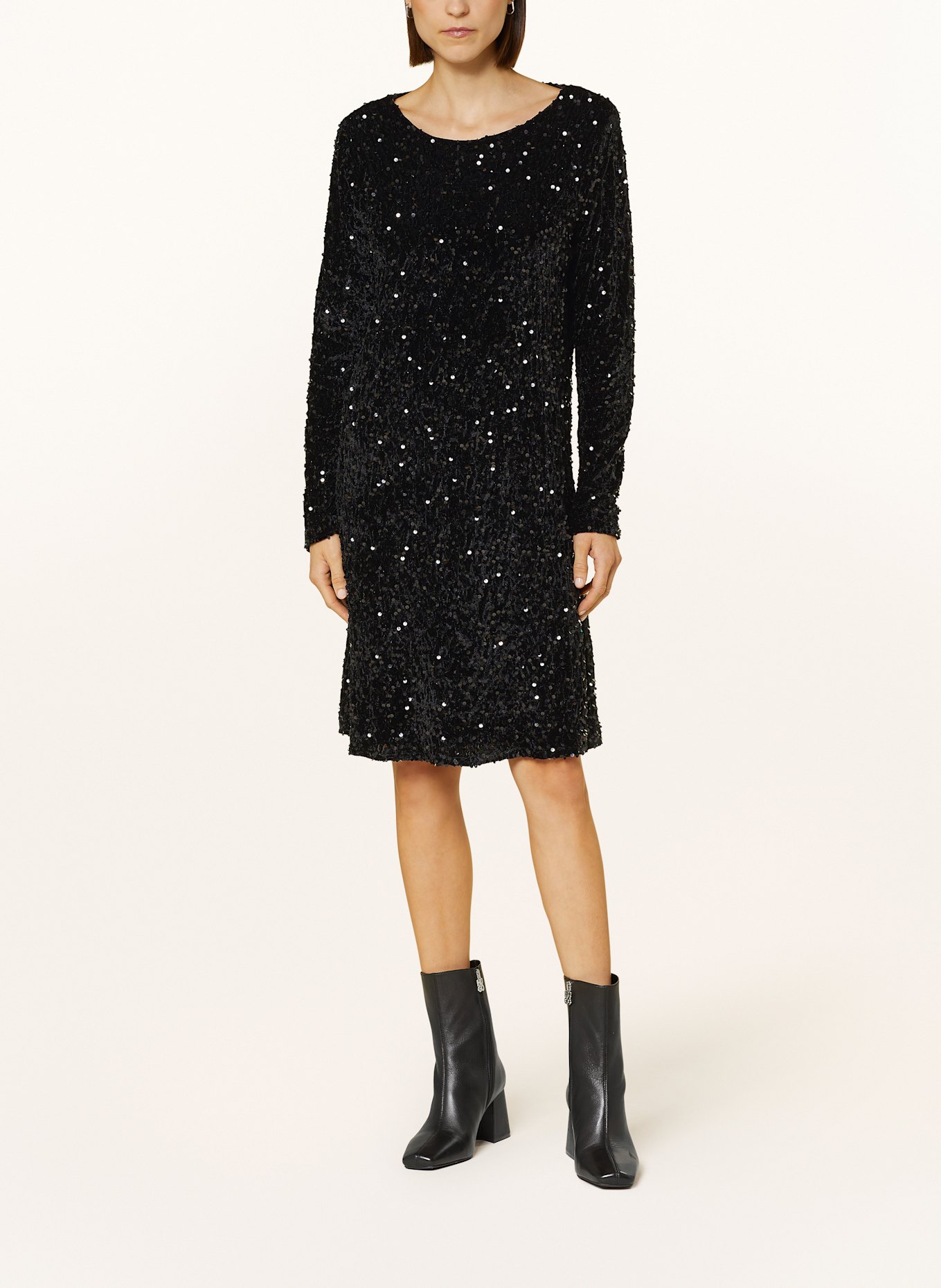 darling harbour Šaty s flitry: ČERNÁ