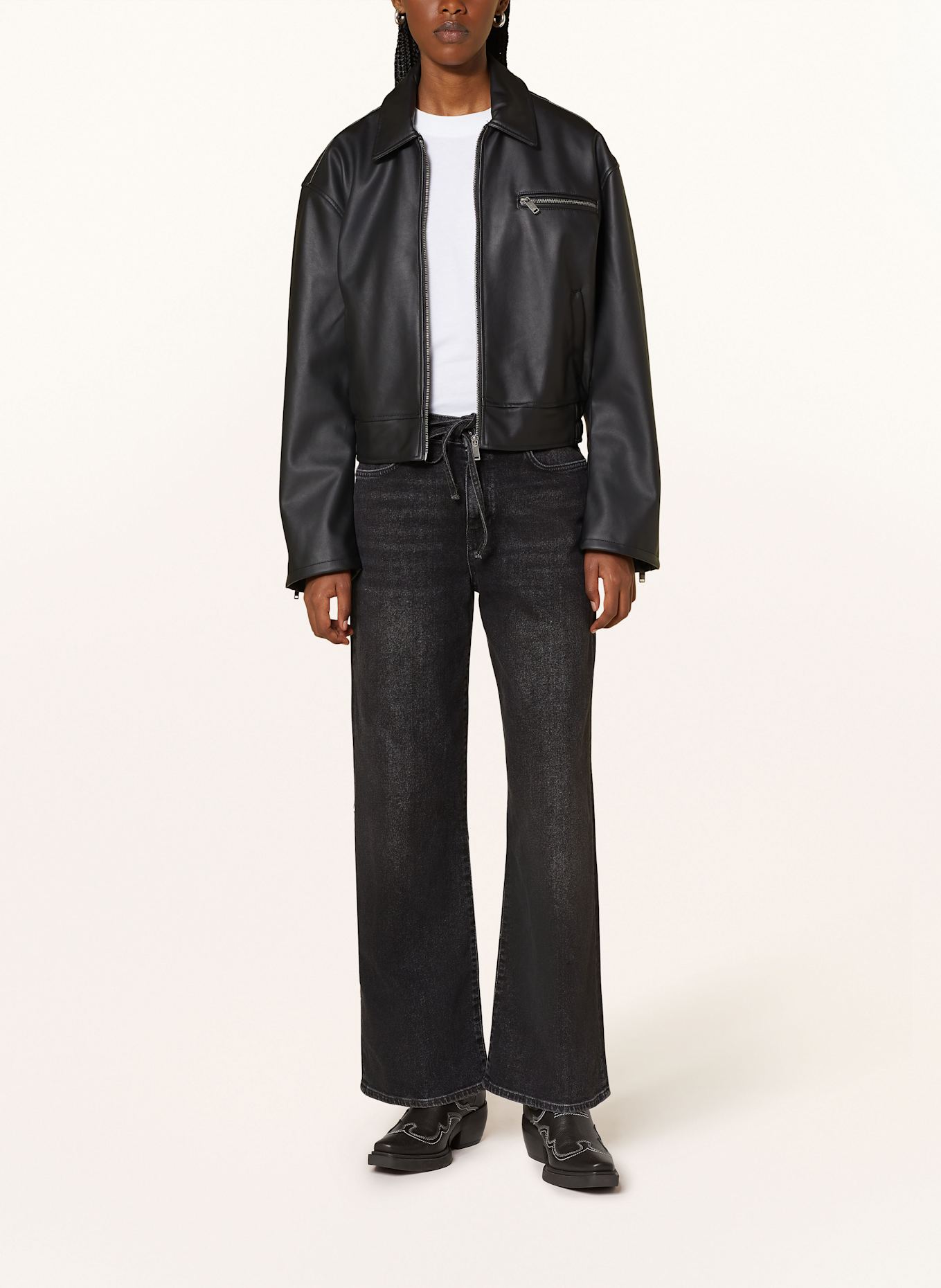 mavi Straight jeans MALIBU: 87547 Asymmetric Robe Manteau Dress