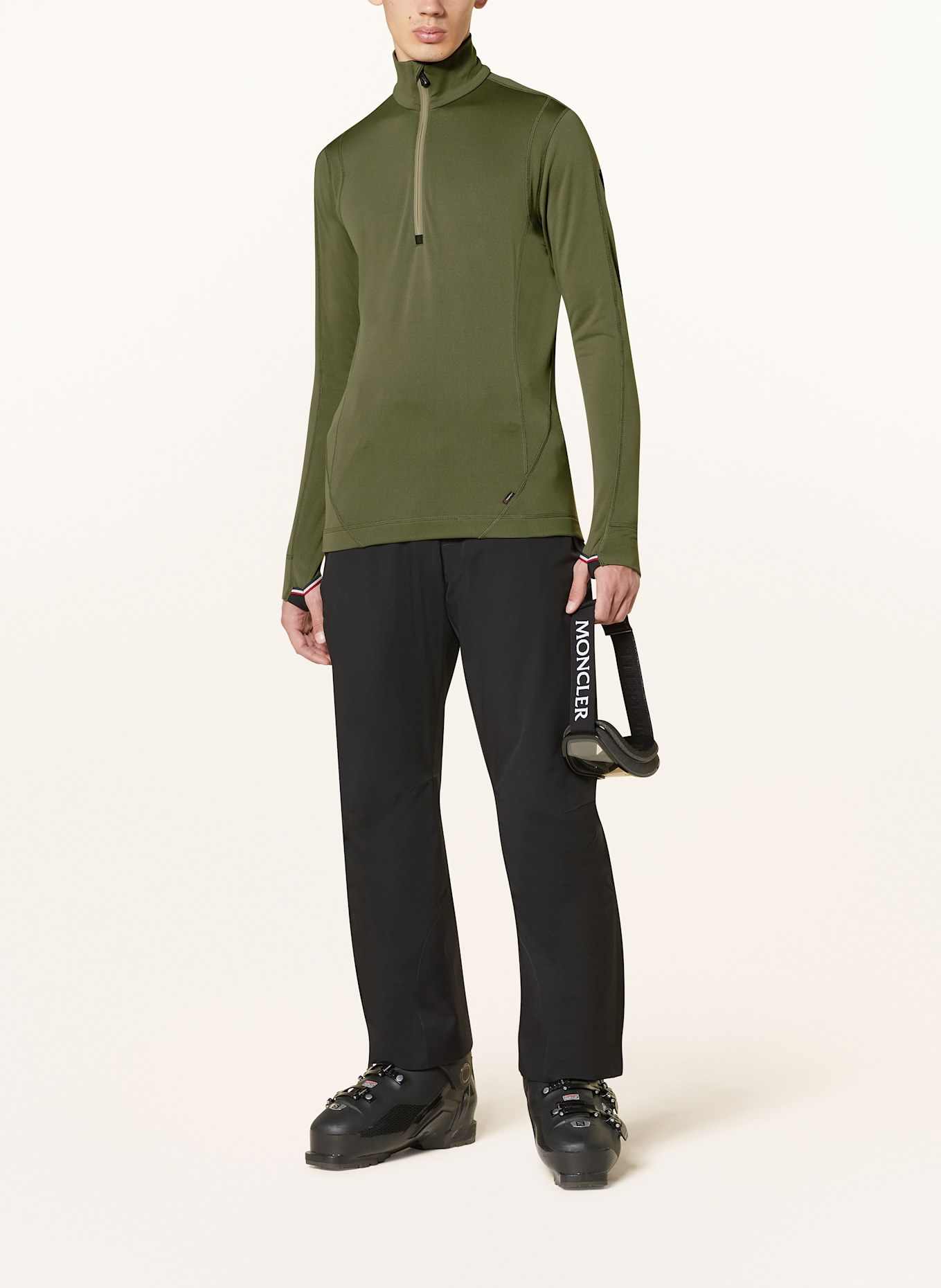 MONCLER GRENOBLE Midlayer POLARTEC®: OLIV