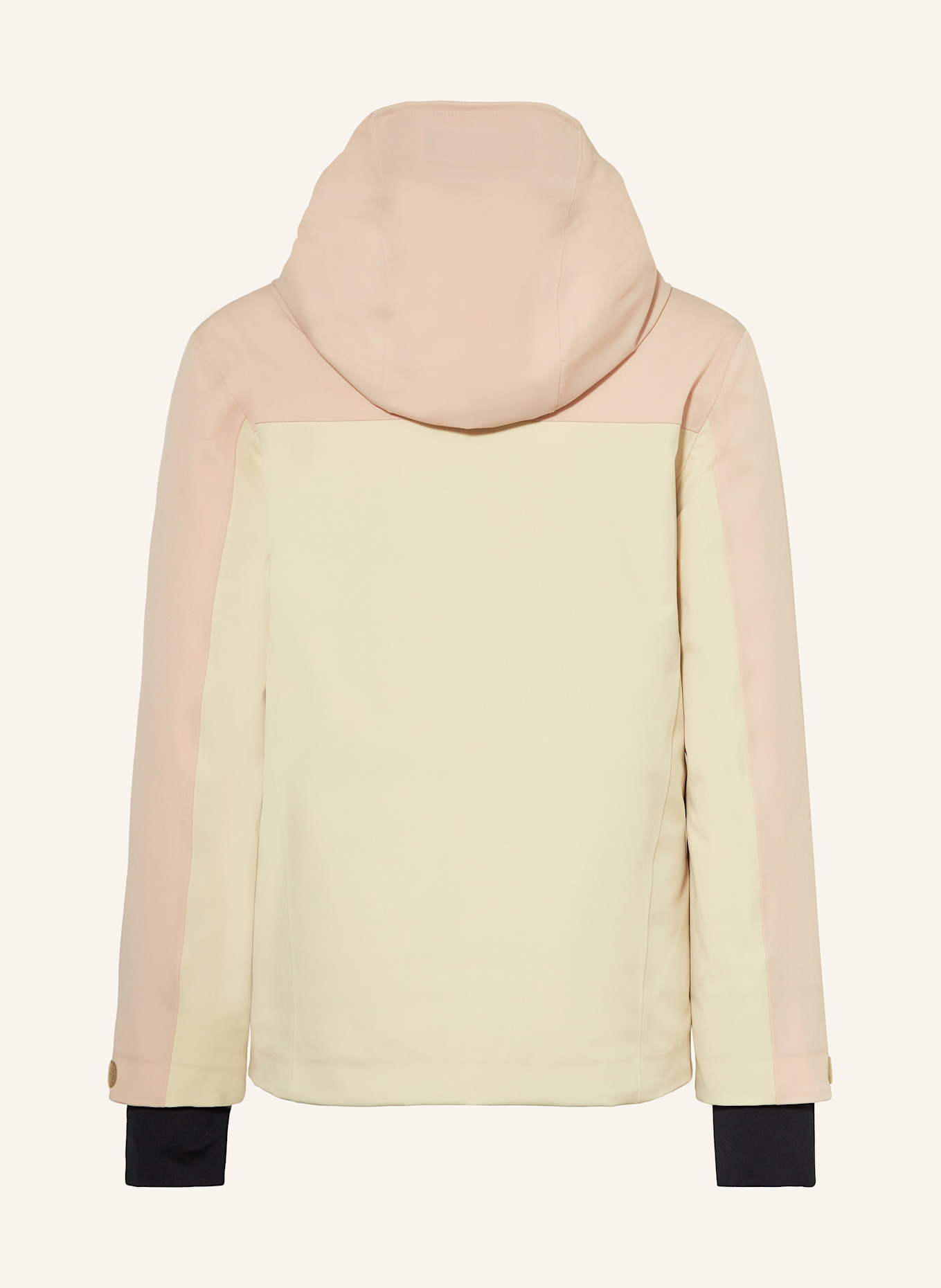 MONCLER enfant Skijacke BOUVREUIL: HELLROSA/ ECRU