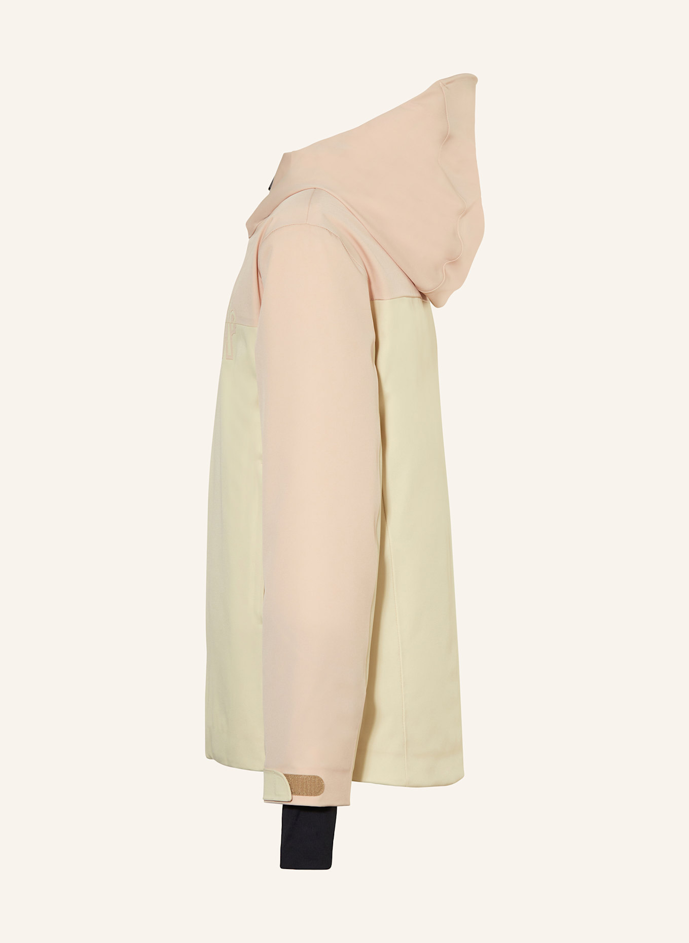MONCLER enfant Skijacke BOUVREUIL: HELLROSA/ ECRU
