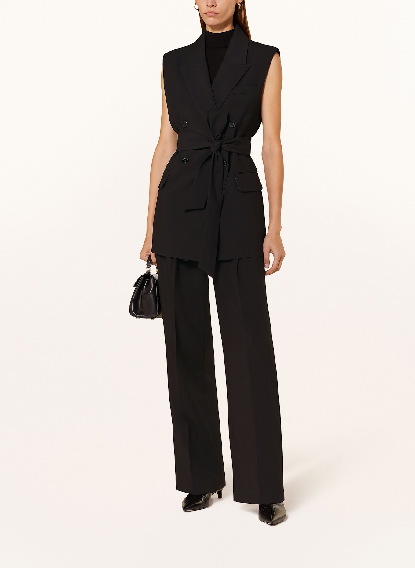 MRS & HUGS Blejzrová vesta: ČERNÁ