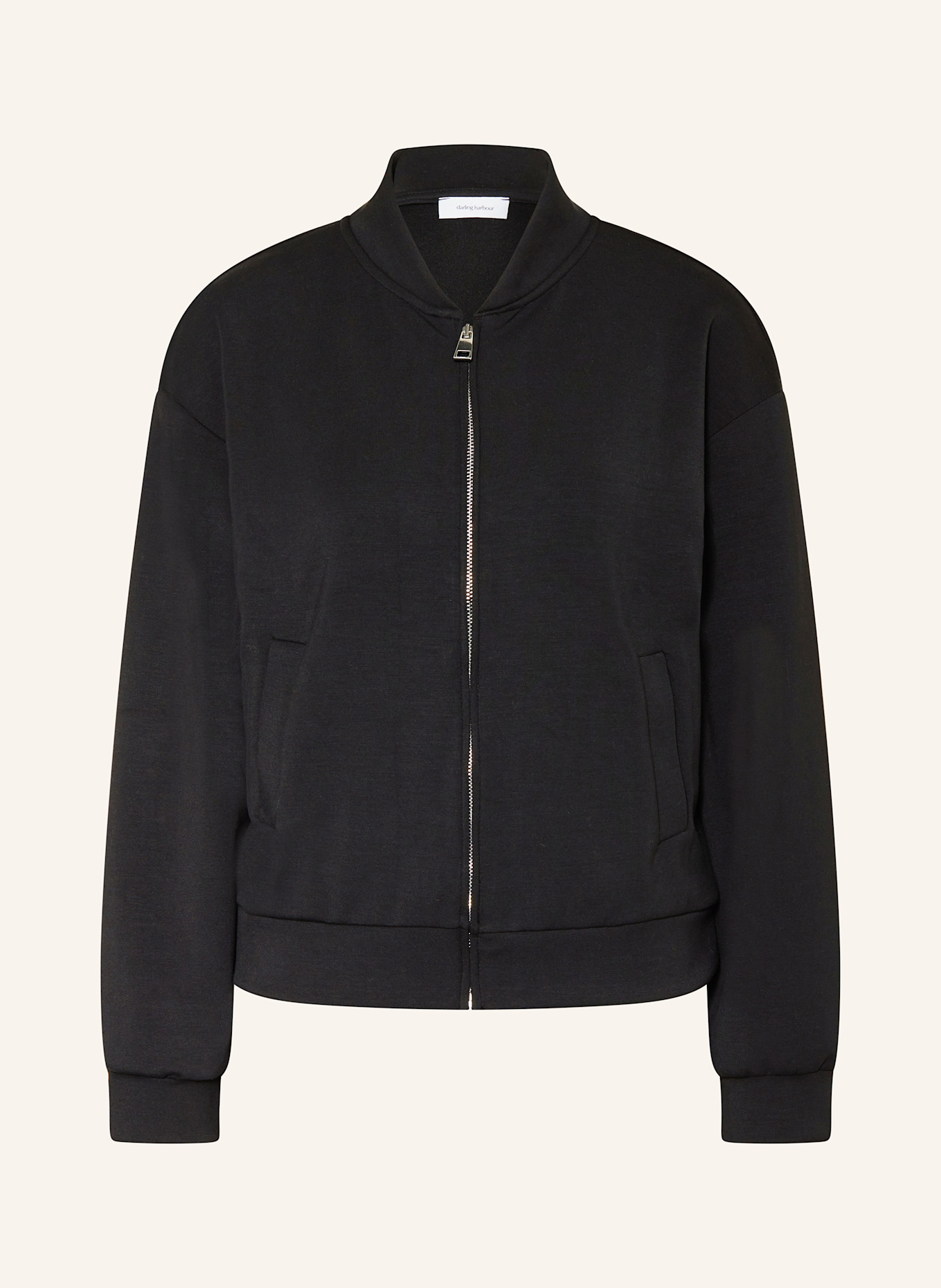 Smile harbour Sweat jacket, Color: SCHWARZ (Image 1)