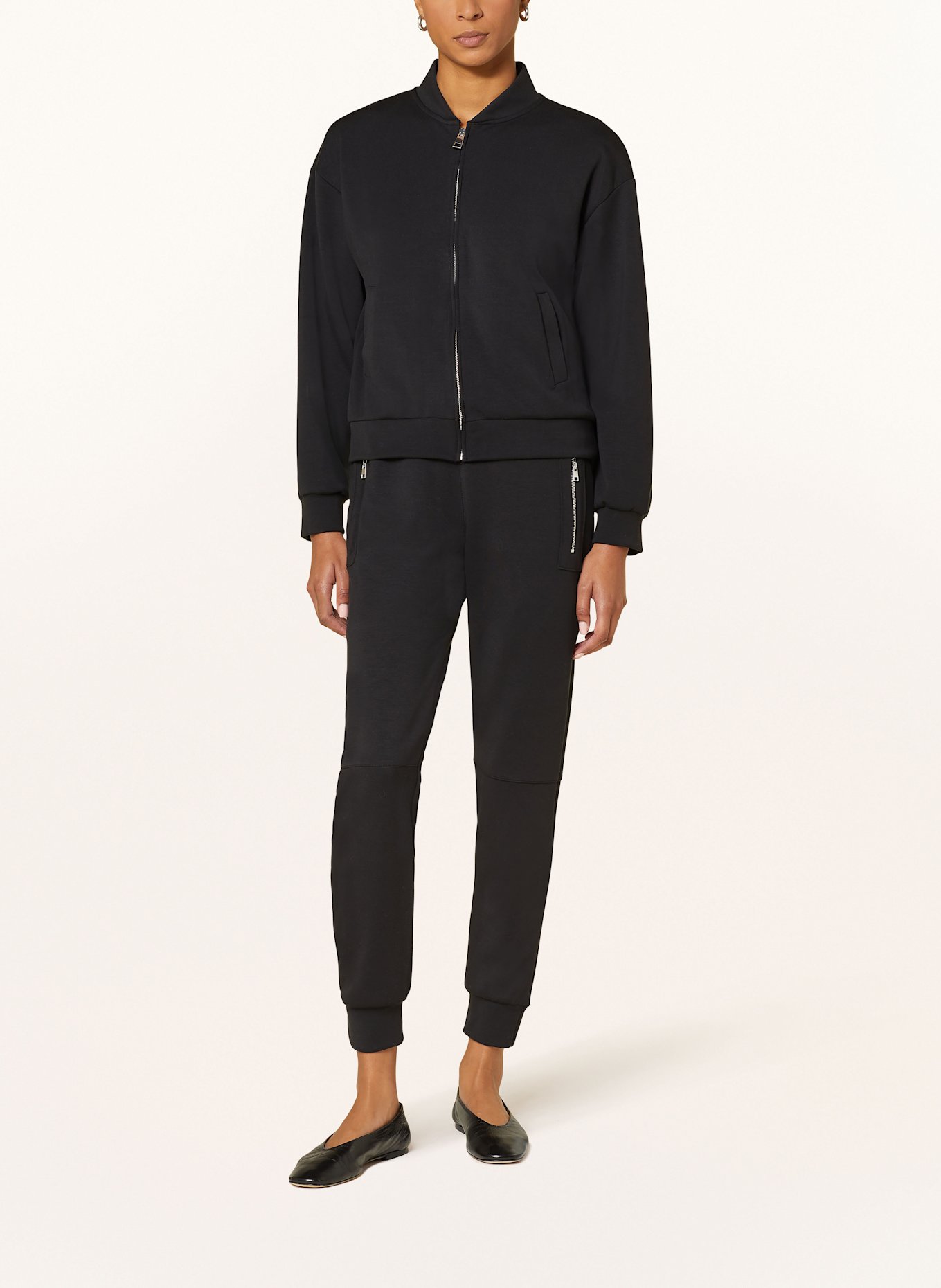 Smile harbour Sweat jacket, Color: SCHWARZ (Image 2)