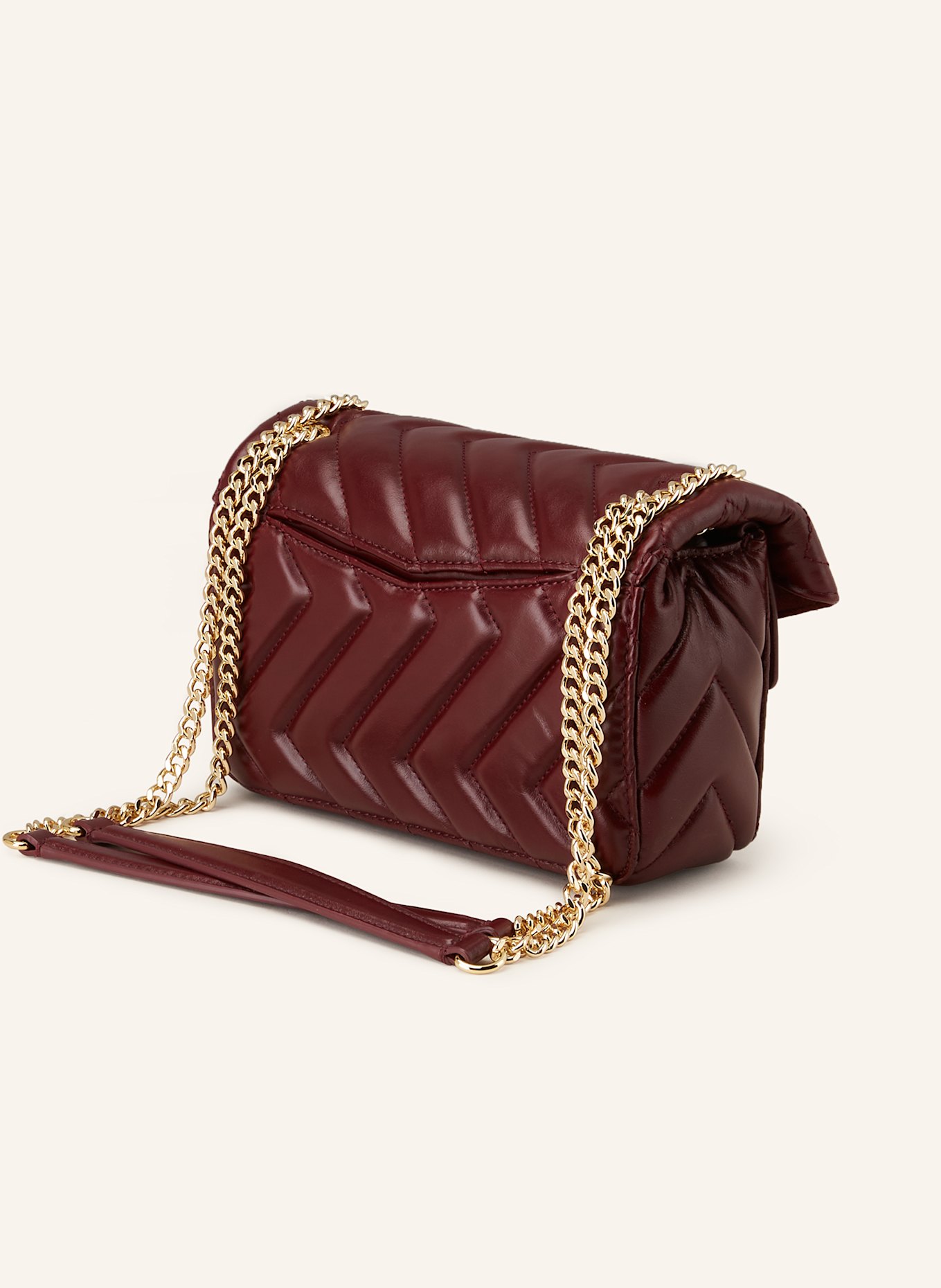 SANDRO Handtasche: DUNKELROT