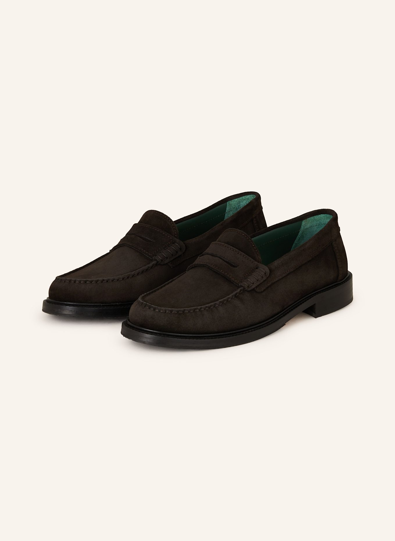 VINNY's Penny loafer YARDEE: DARK BROWN