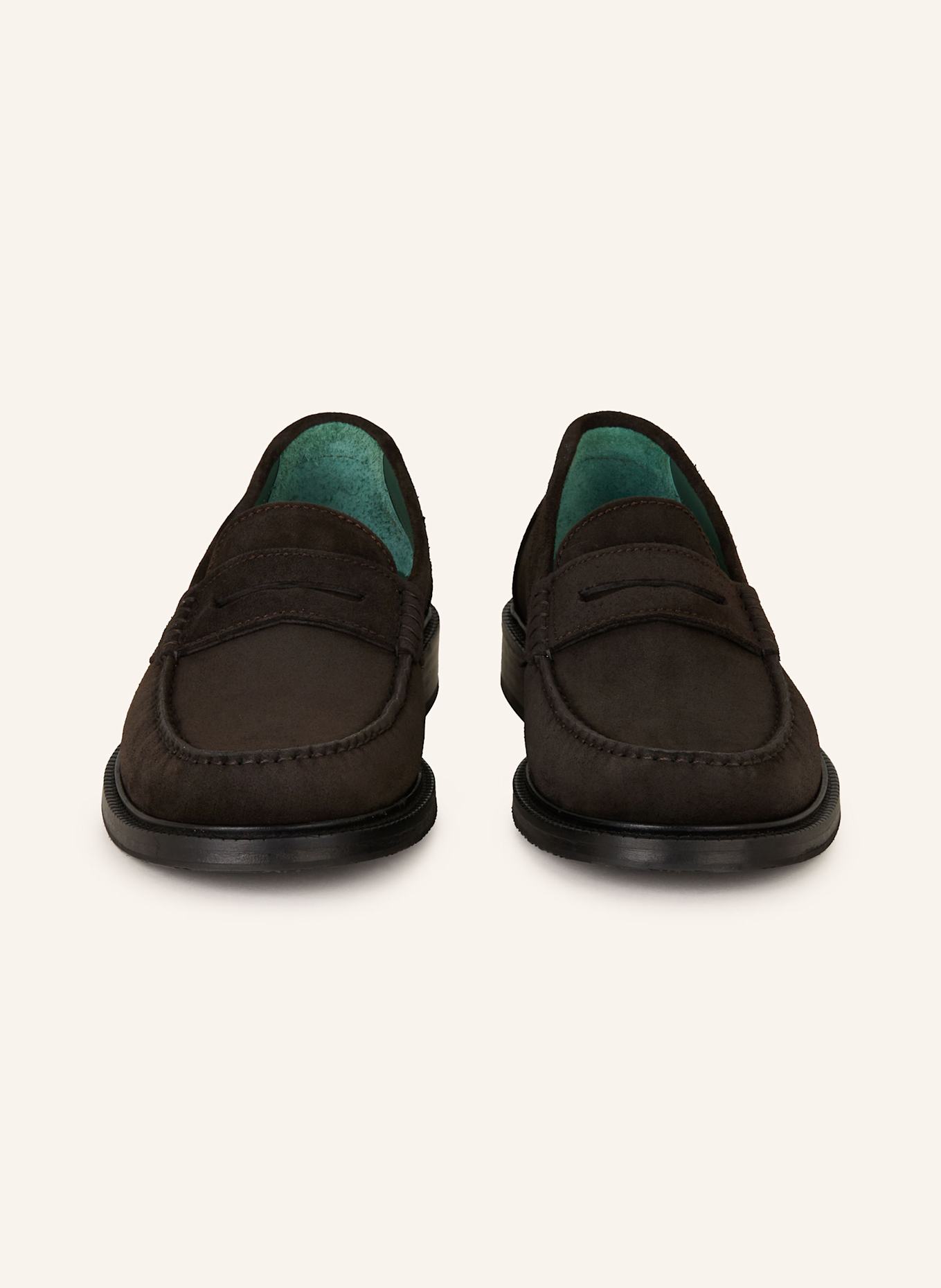 VINNY's Penny loafer YARDEE: DARK BROWN