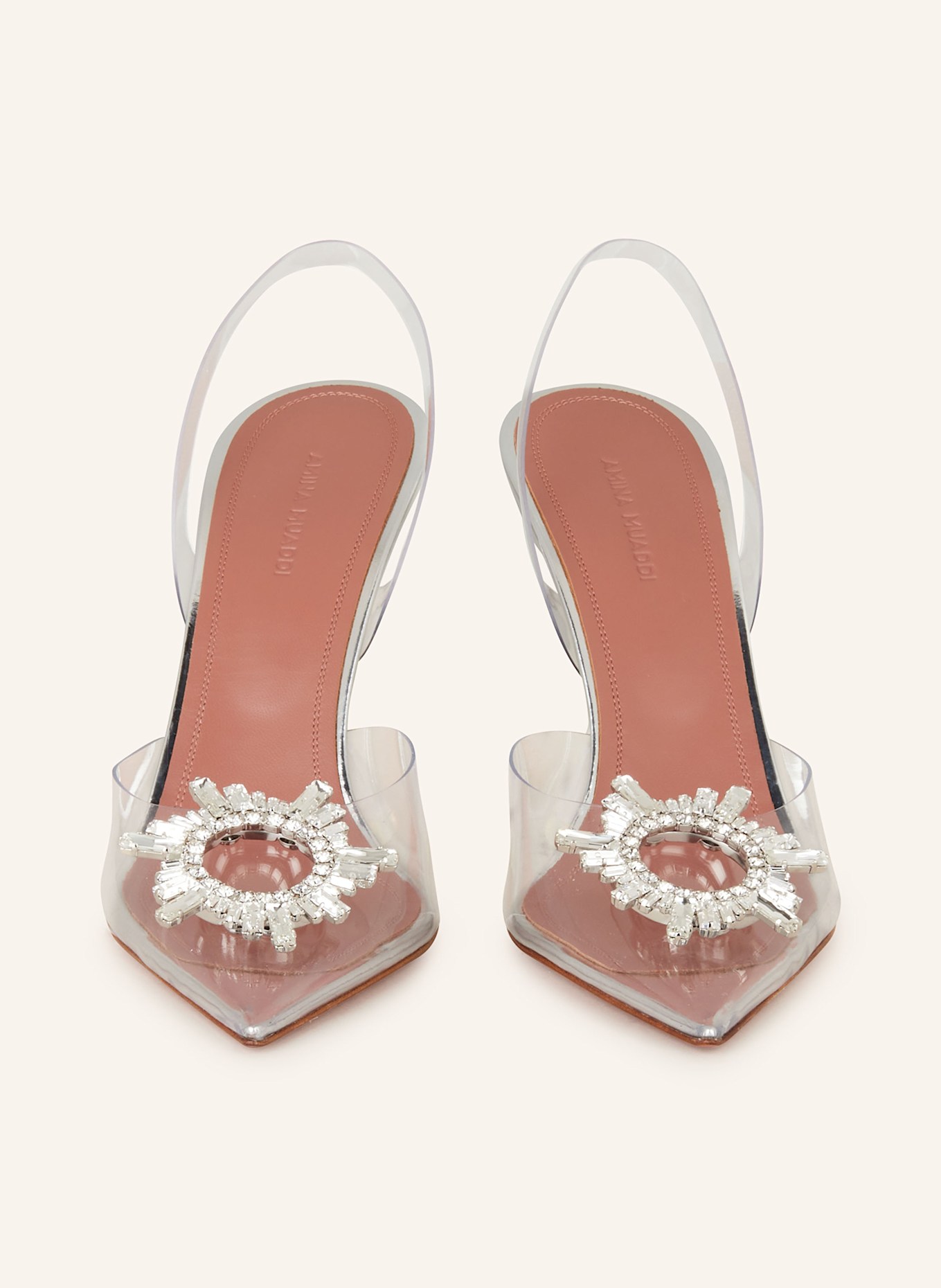 AMINA MUADDI Slingpumps BEGUM in weiss