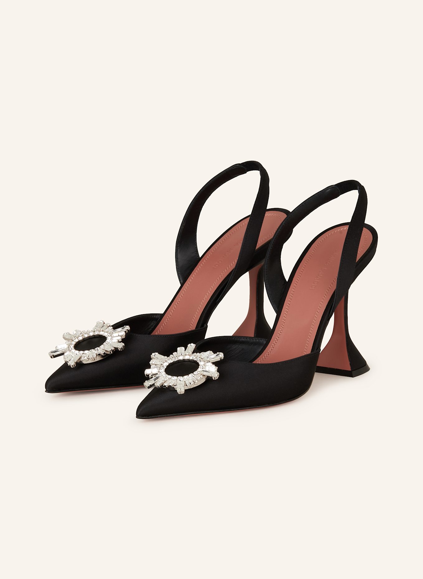 Amina muaddi shoes sale on sale